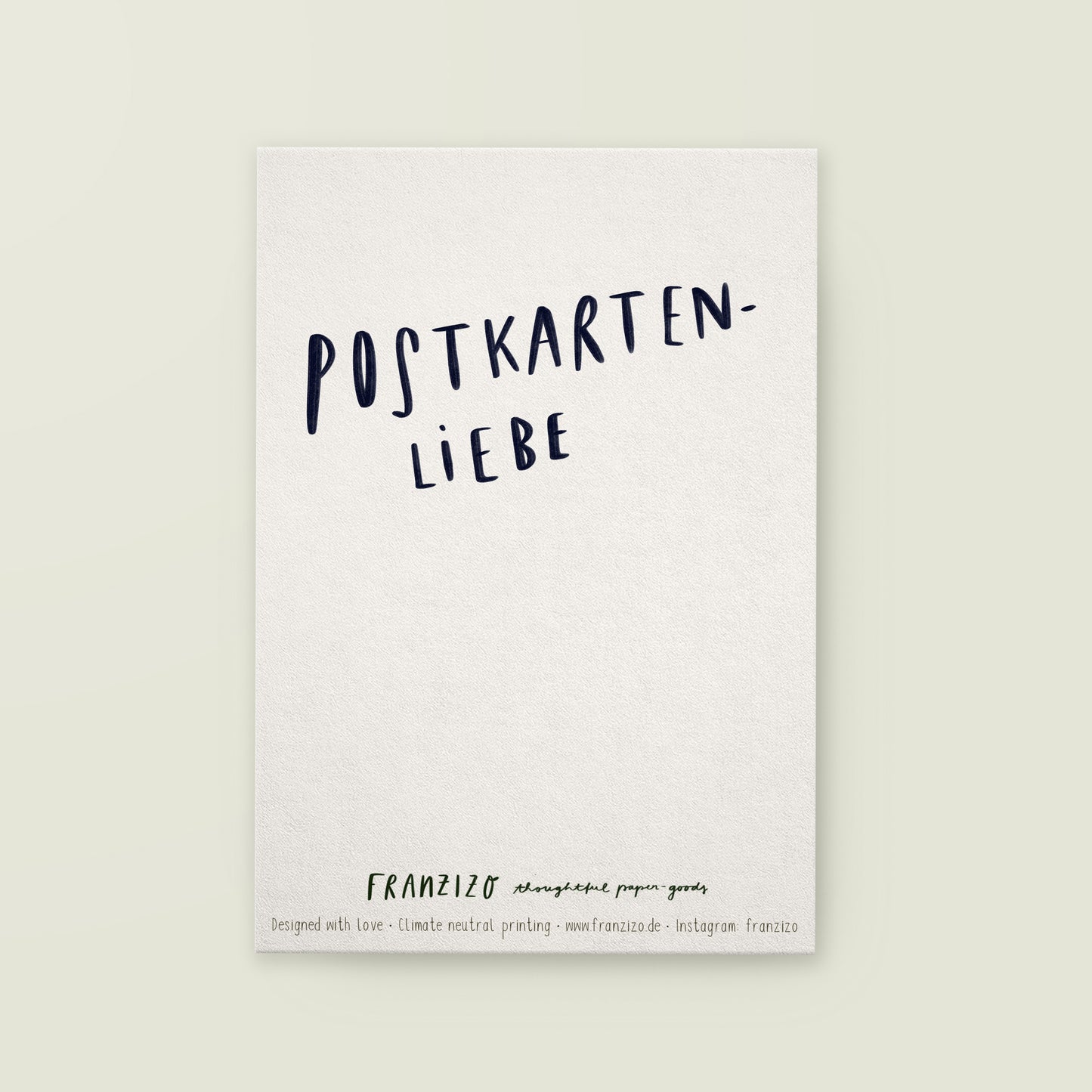 Postkarte »Pearfect«