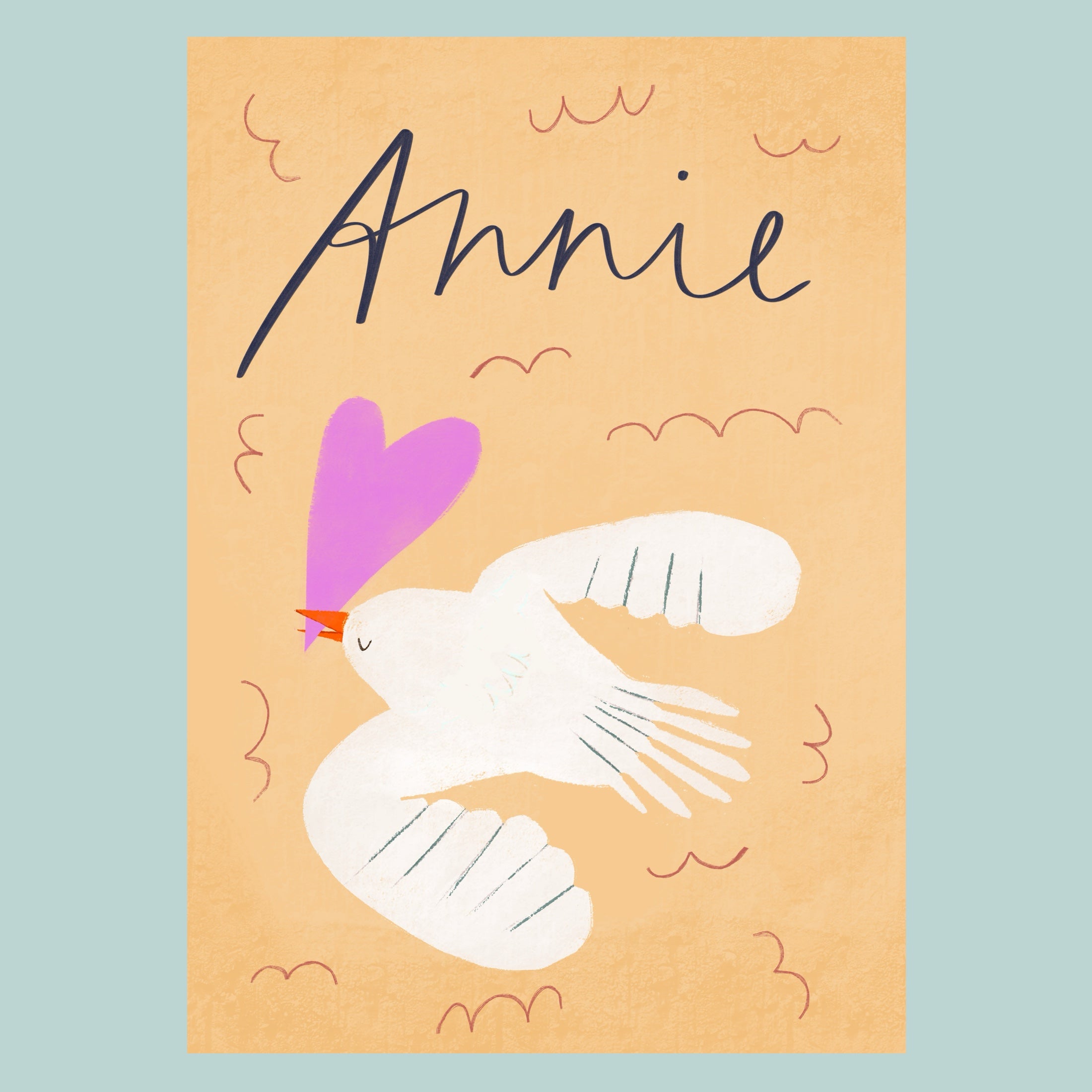 Custom Print A4 "Birth Name"