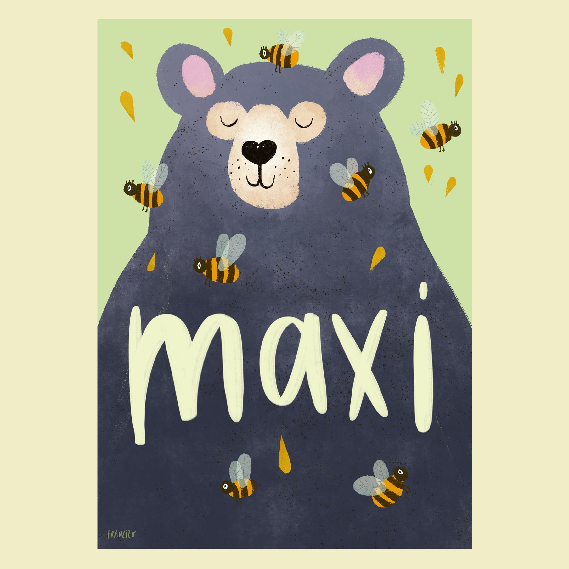 Individuelles Print A4 »Geburtsname«
