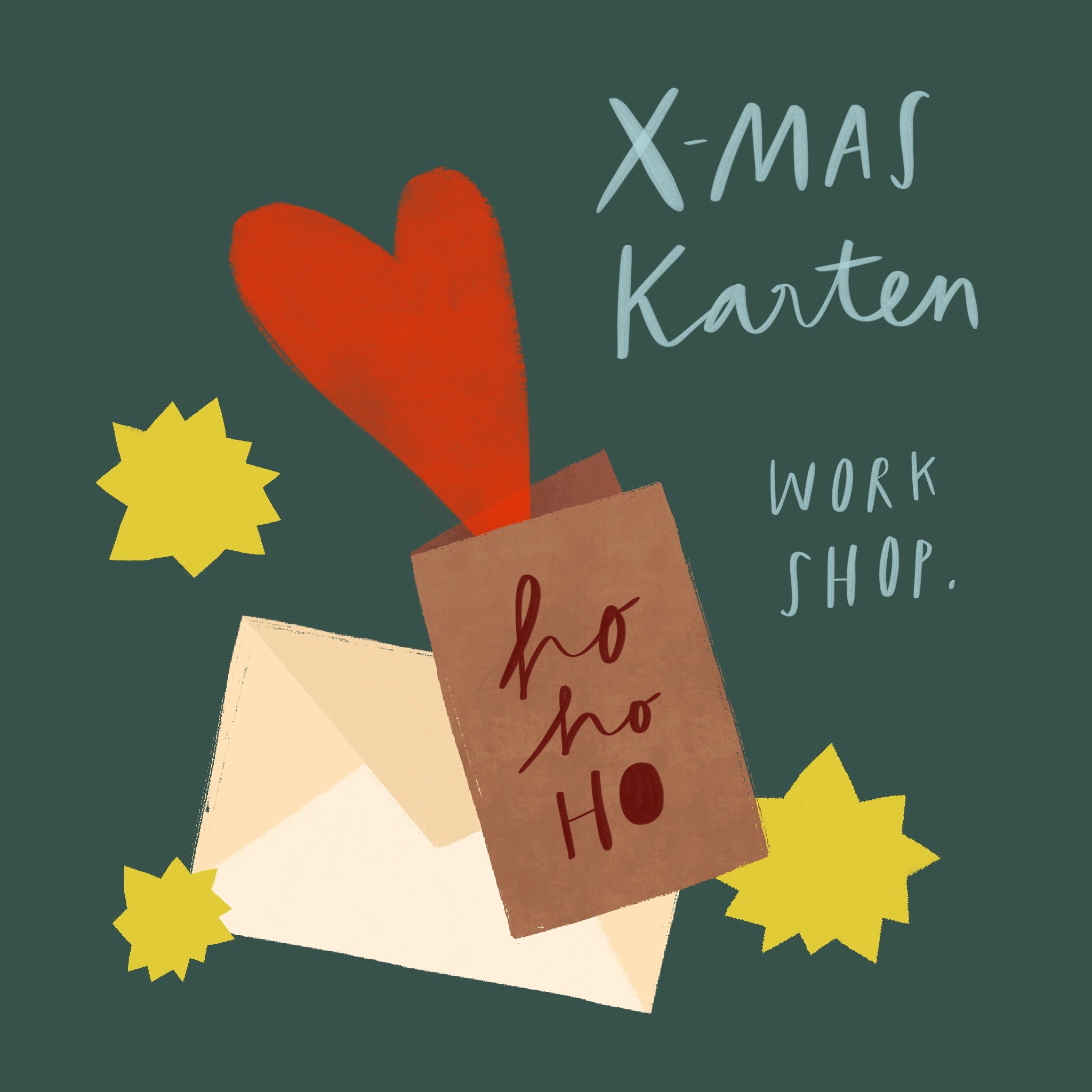 Weihnachtskarten Design WORKSHOP