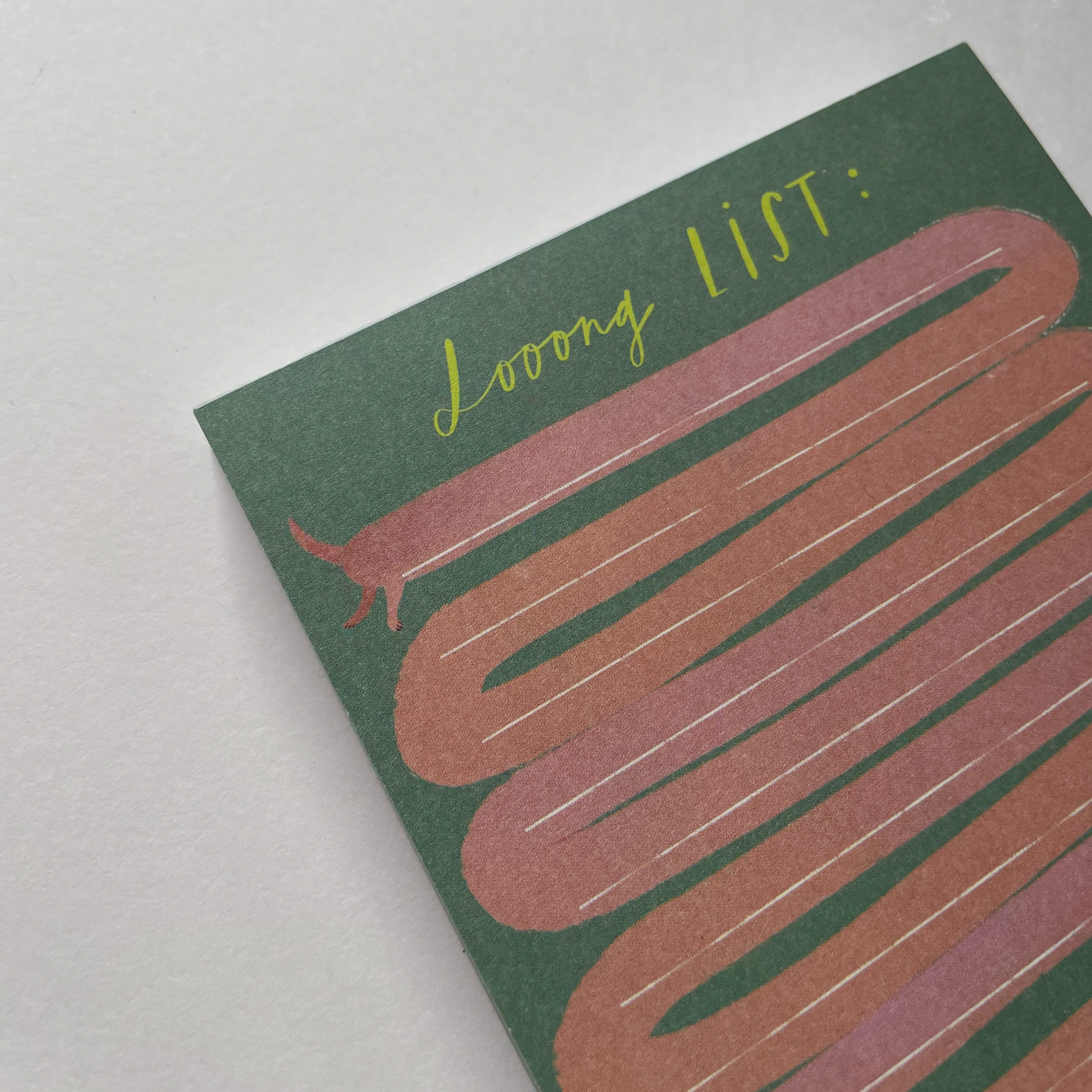 Notepad "Dachshund"