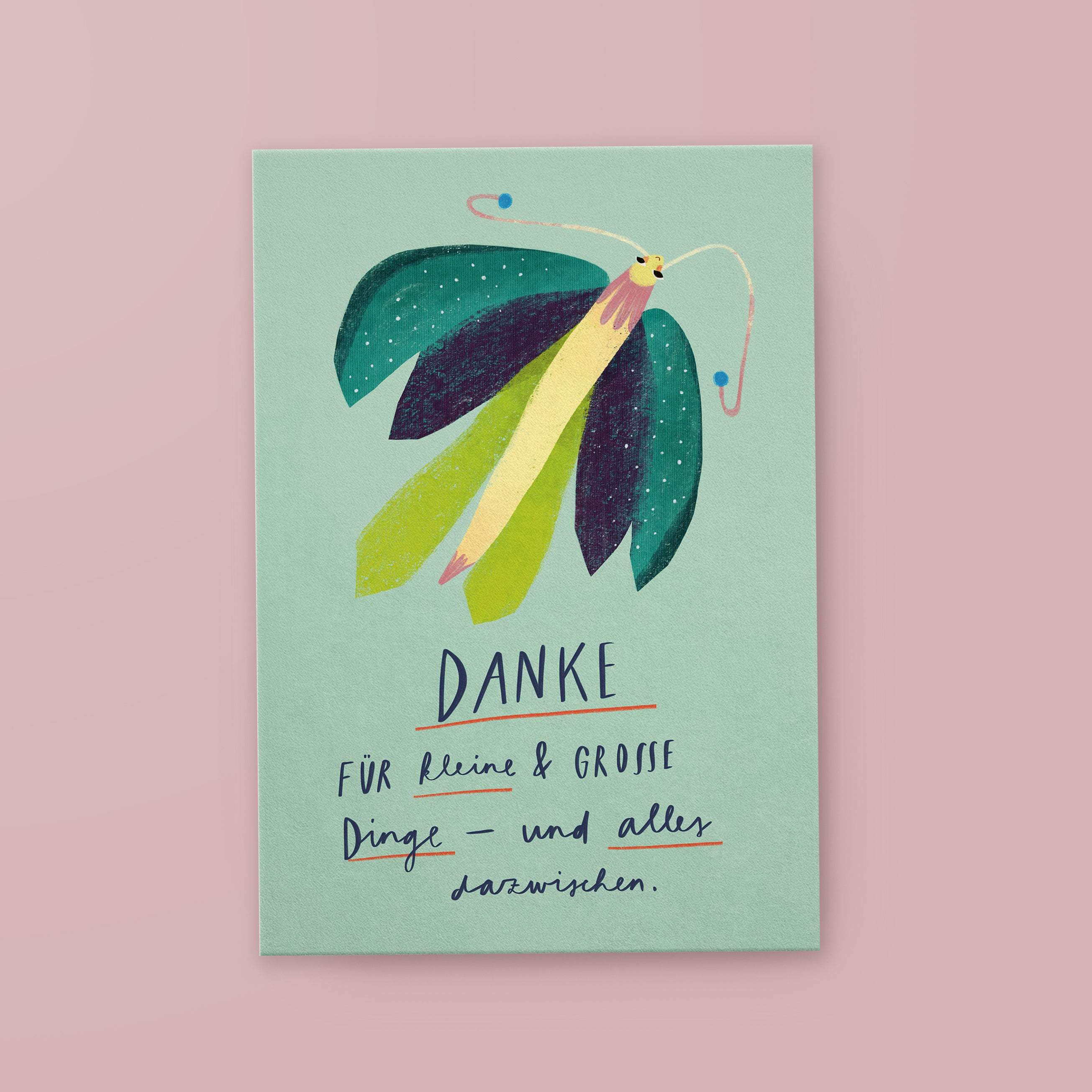 Postcard "Thank You"