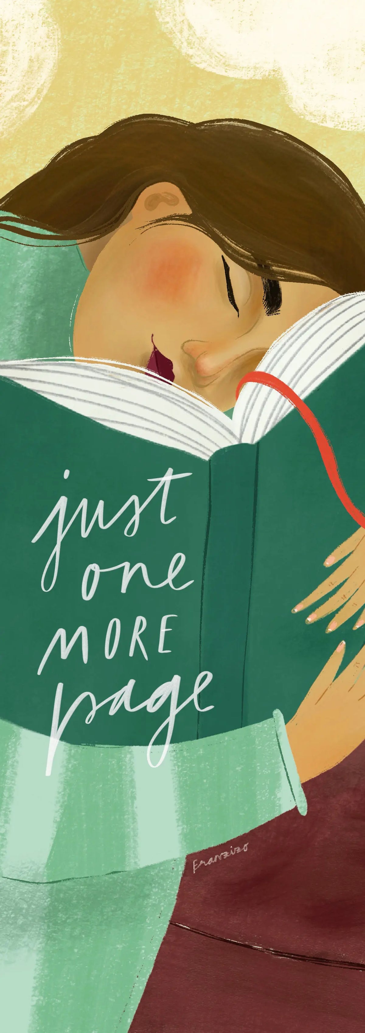 Lesezeichen »one more page«