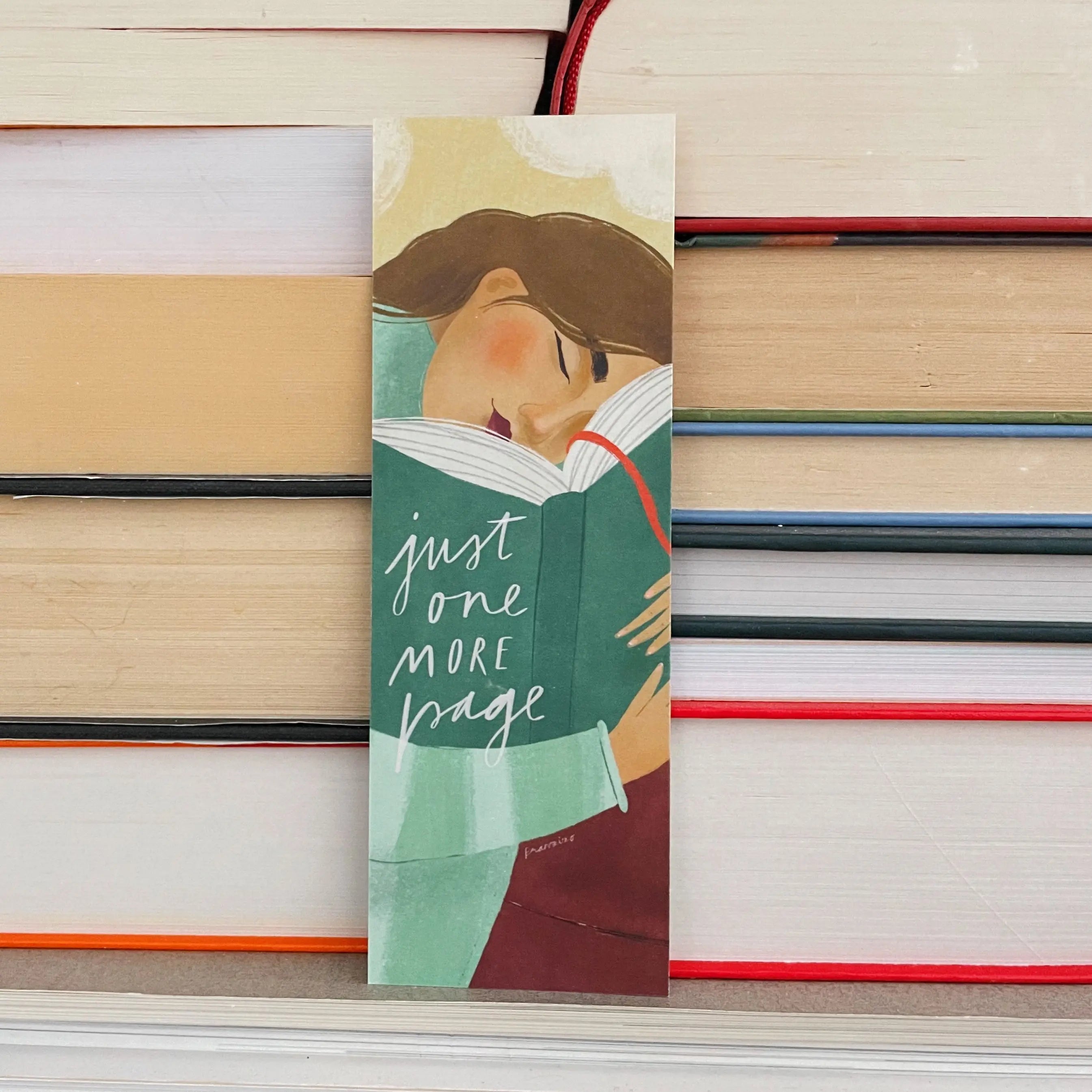 Lesezeichen »one more page«