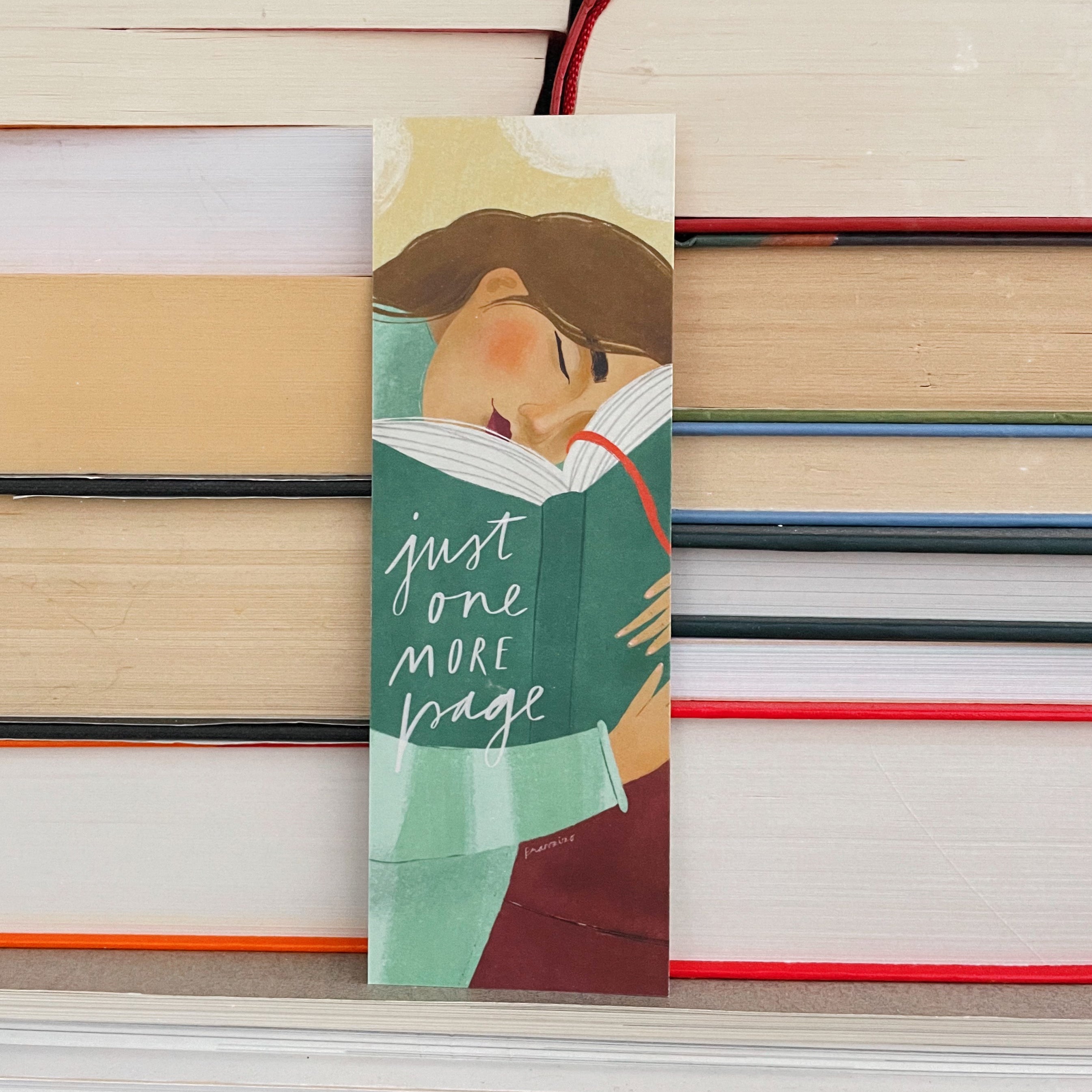 Bookmark "one more page"