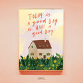 Print A4 "Good day"