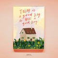 Print A4 "Good day"