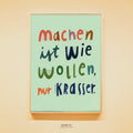Print A4 »Machen«