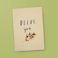 Postcard "Olive"