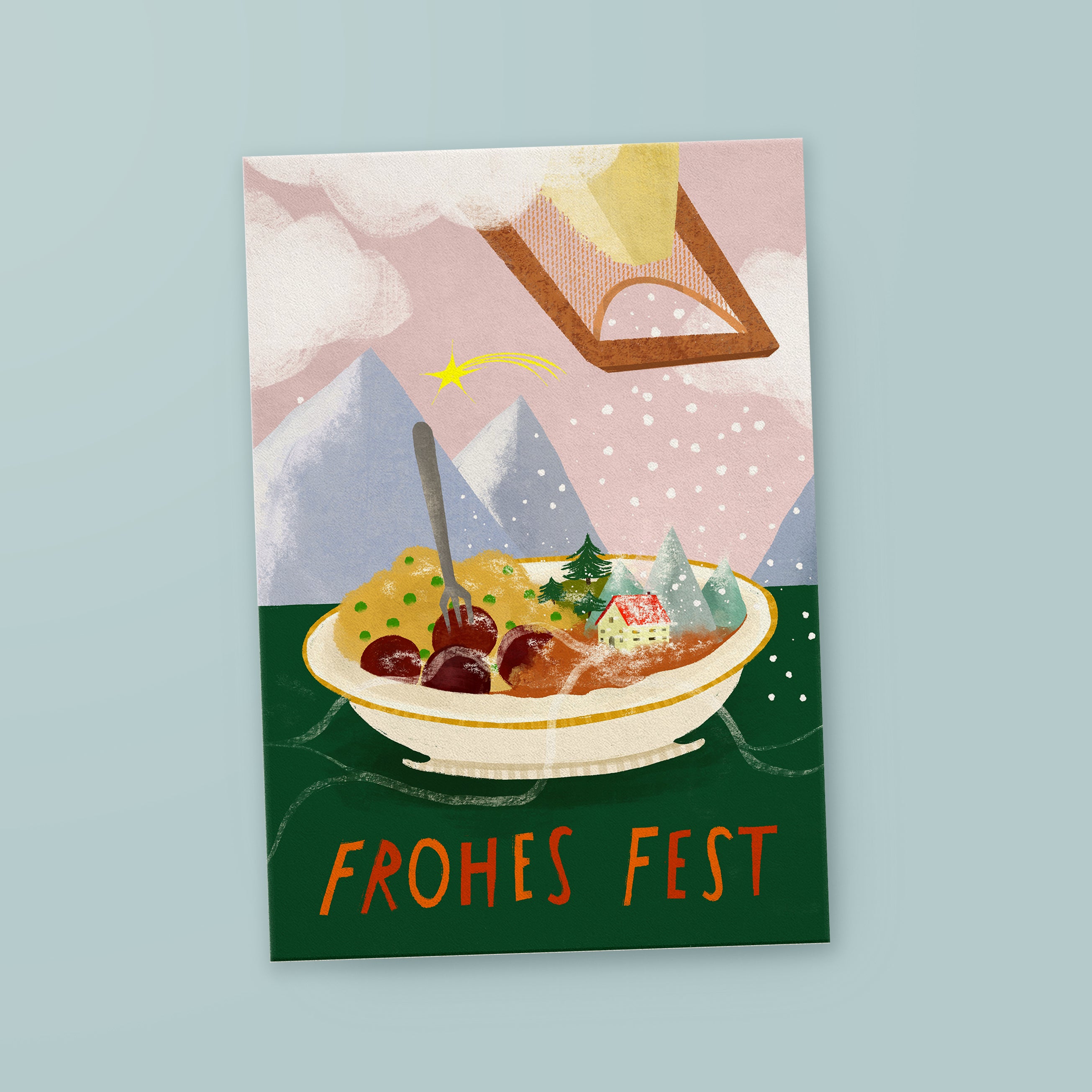 Postcard »Happy Holidays«