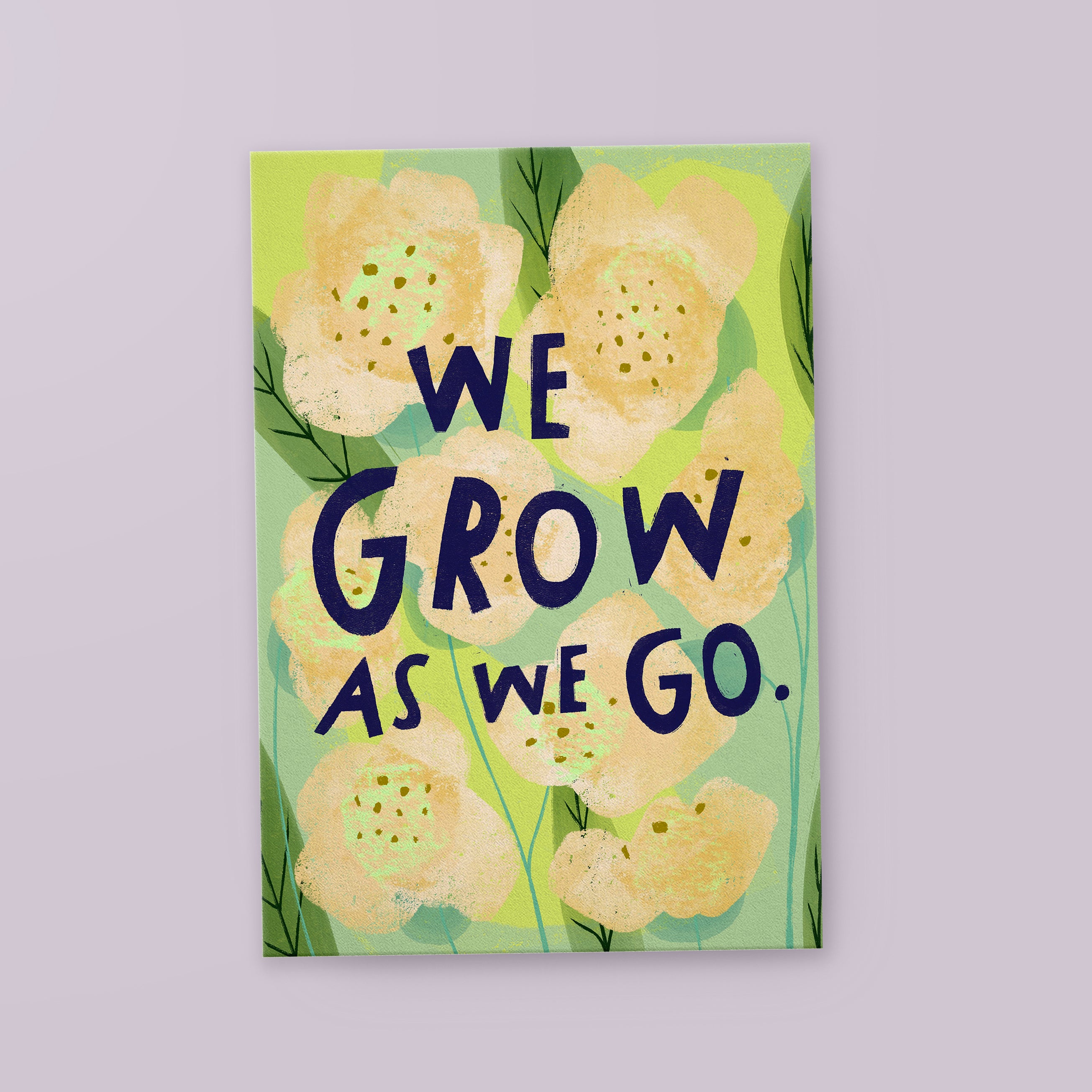 Postcard »Grow«