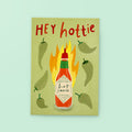 Postcard "Hottie"