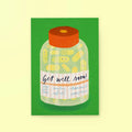 Postcard »Get well soon«
