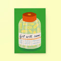Postcard »Get well soon«