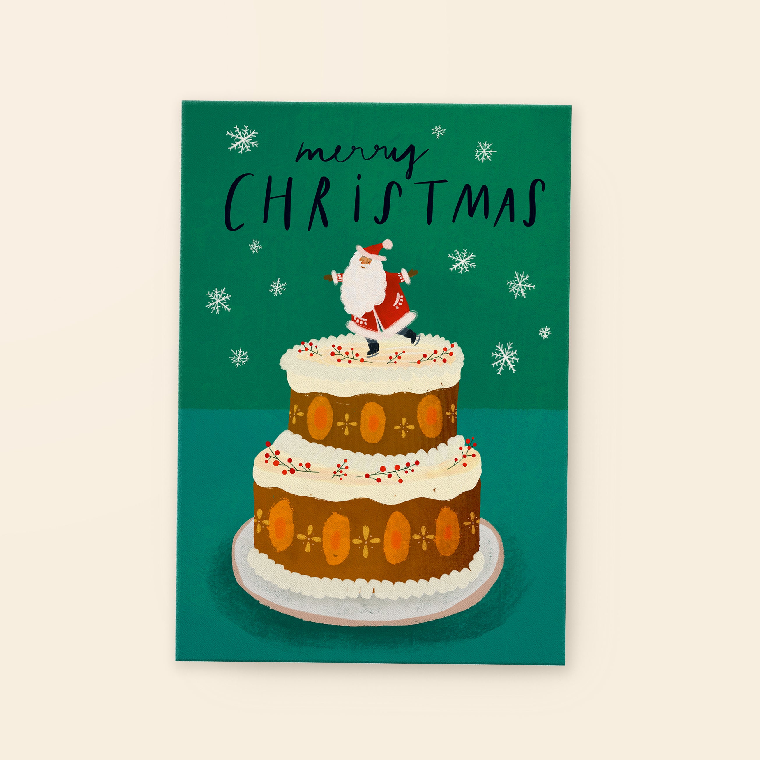 Postcard "Merry Xmas"