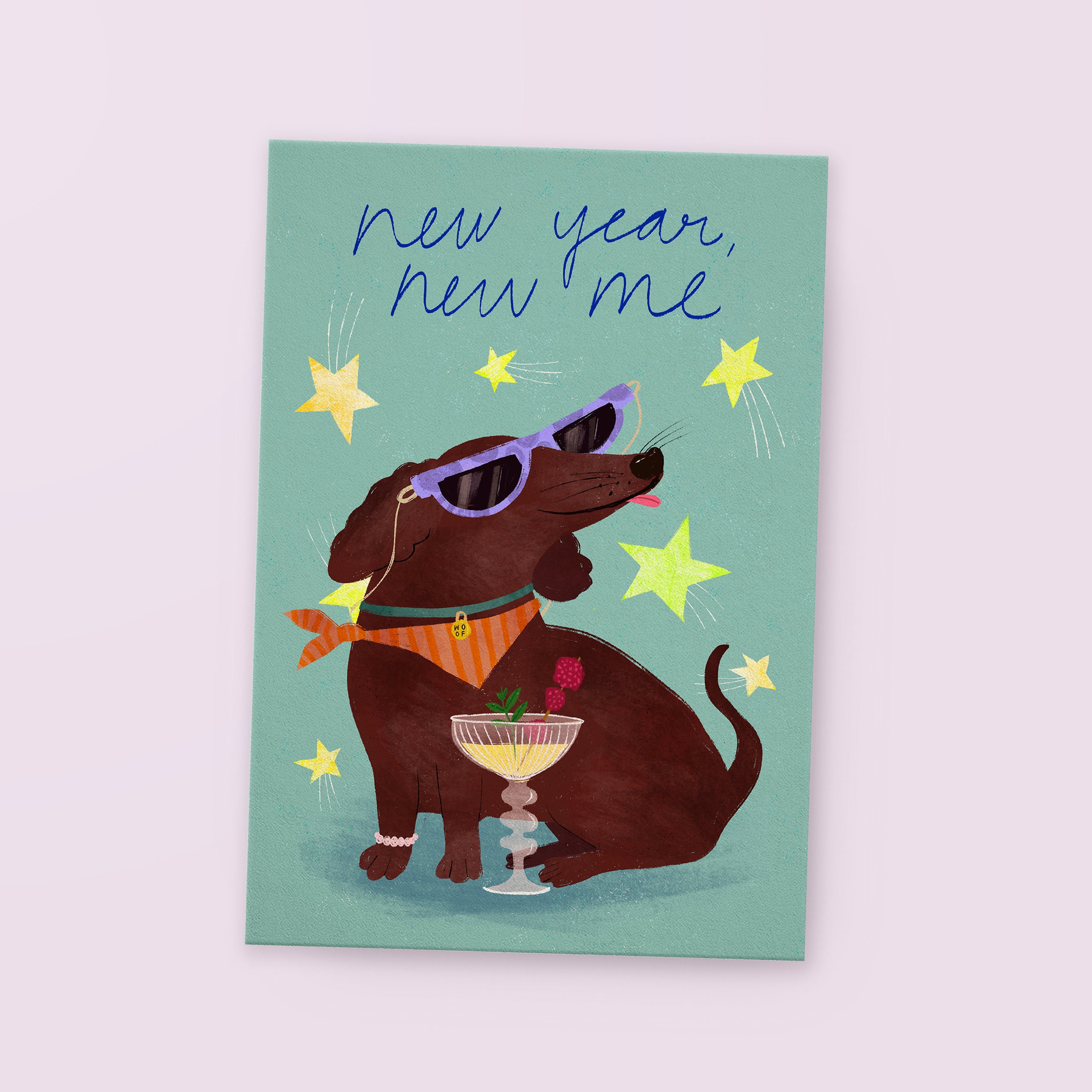 Postkarte »newyearnewme«