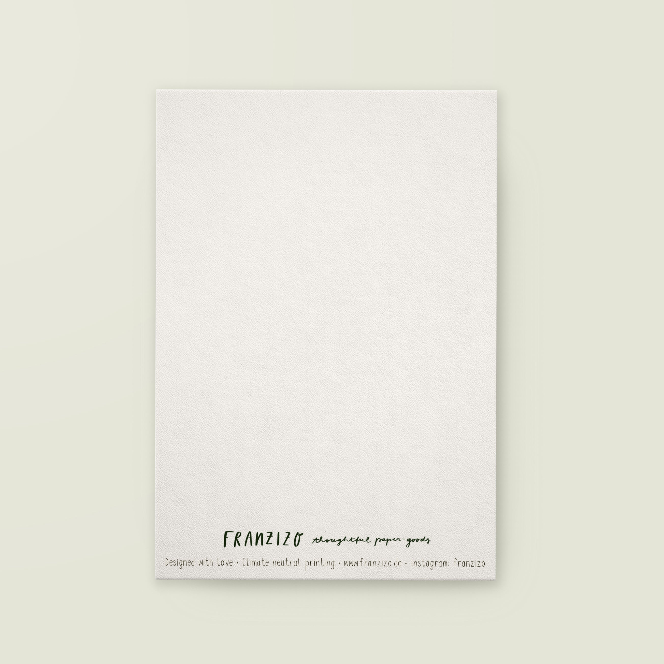 Postcard "Thank You"