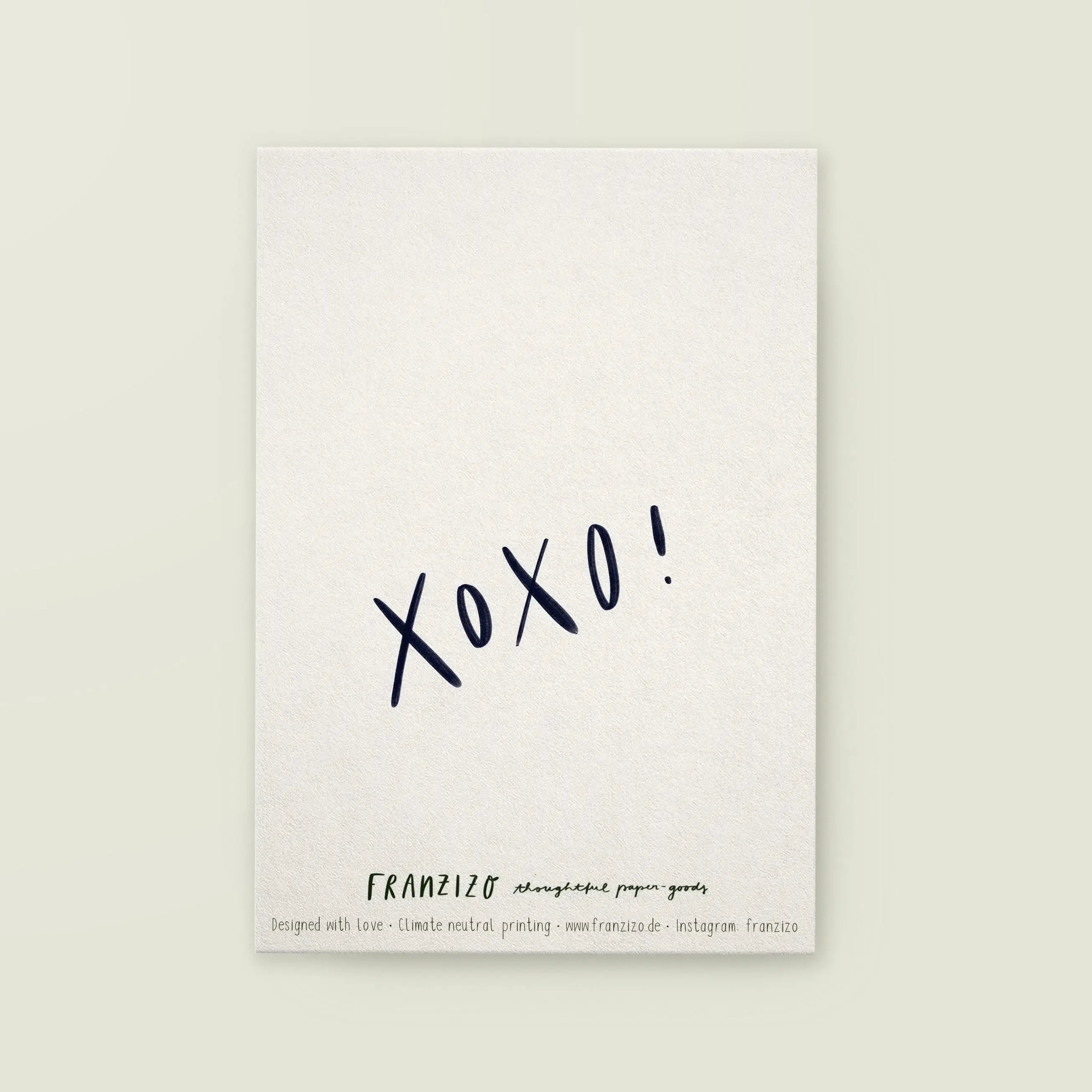 Postkarte »Niemand ist wie du«