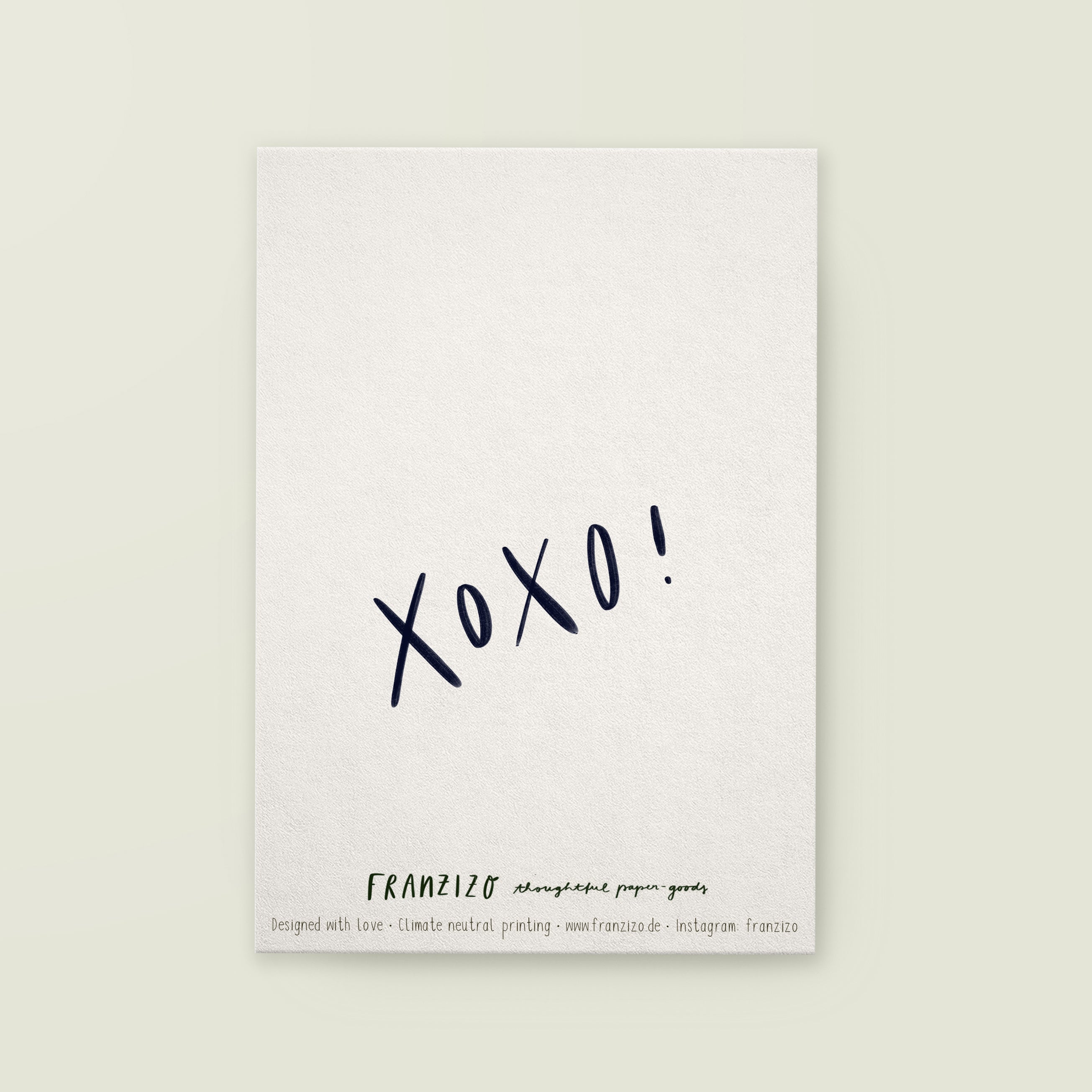 Postkarte »Schön«