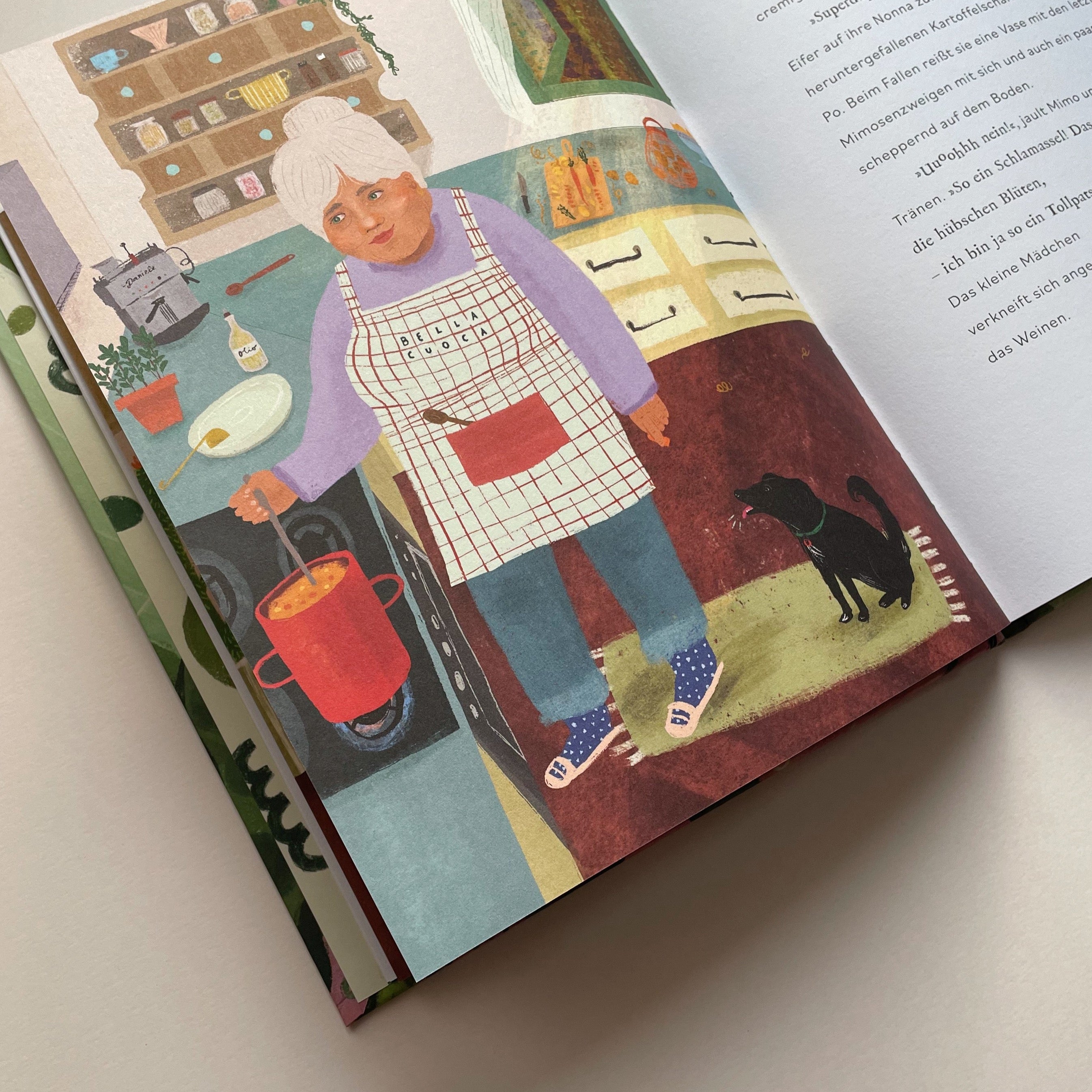 Book "Mimo and the Little Pea"
