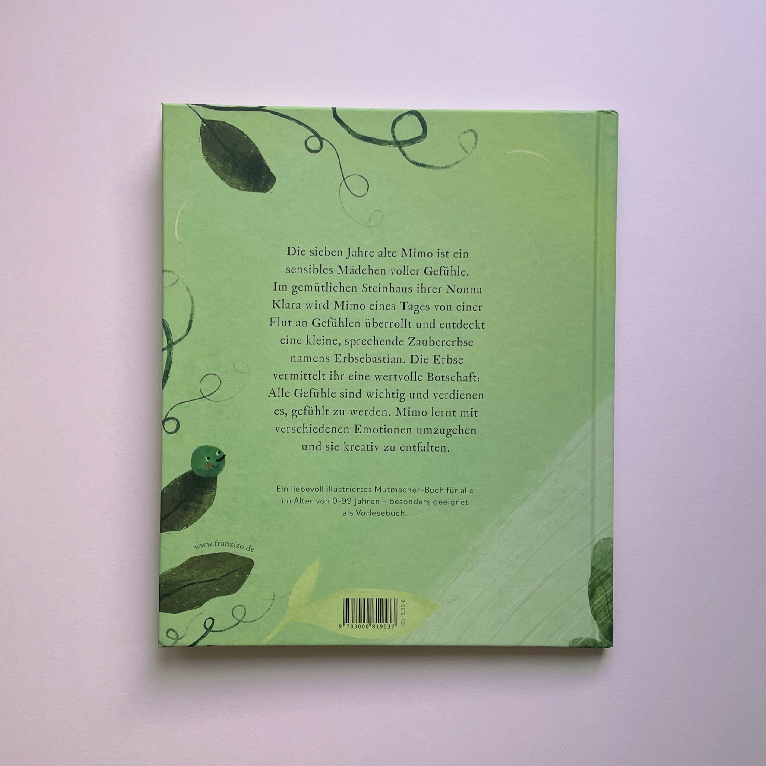 Book "Mimo and the Little Pea"