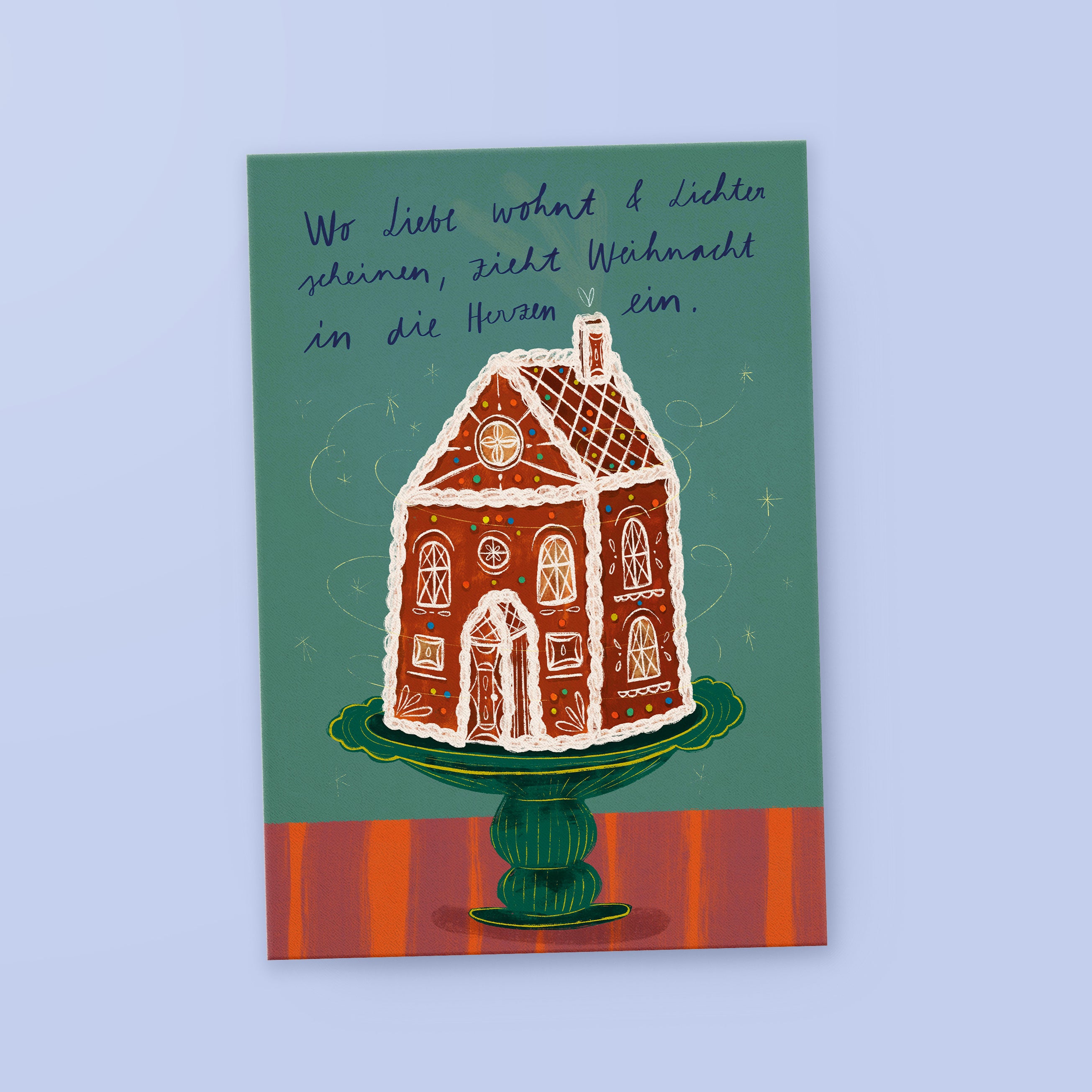 Postkarte »Wo die Liebe wohnt«