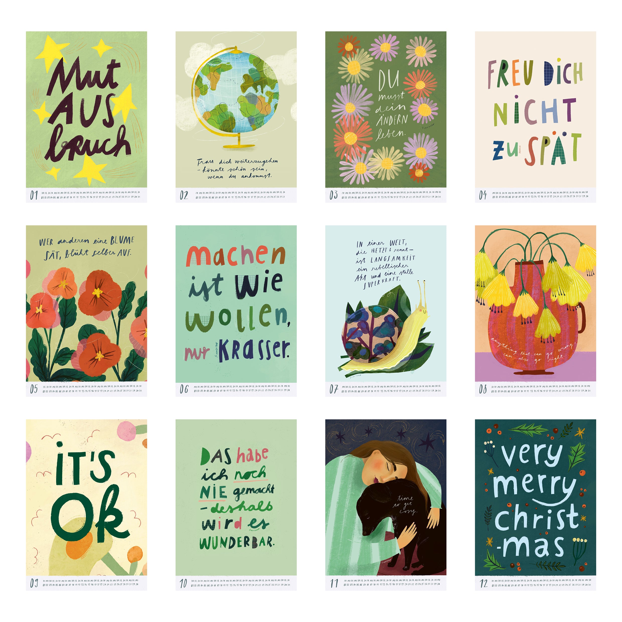 2026 Art Wall Calendar