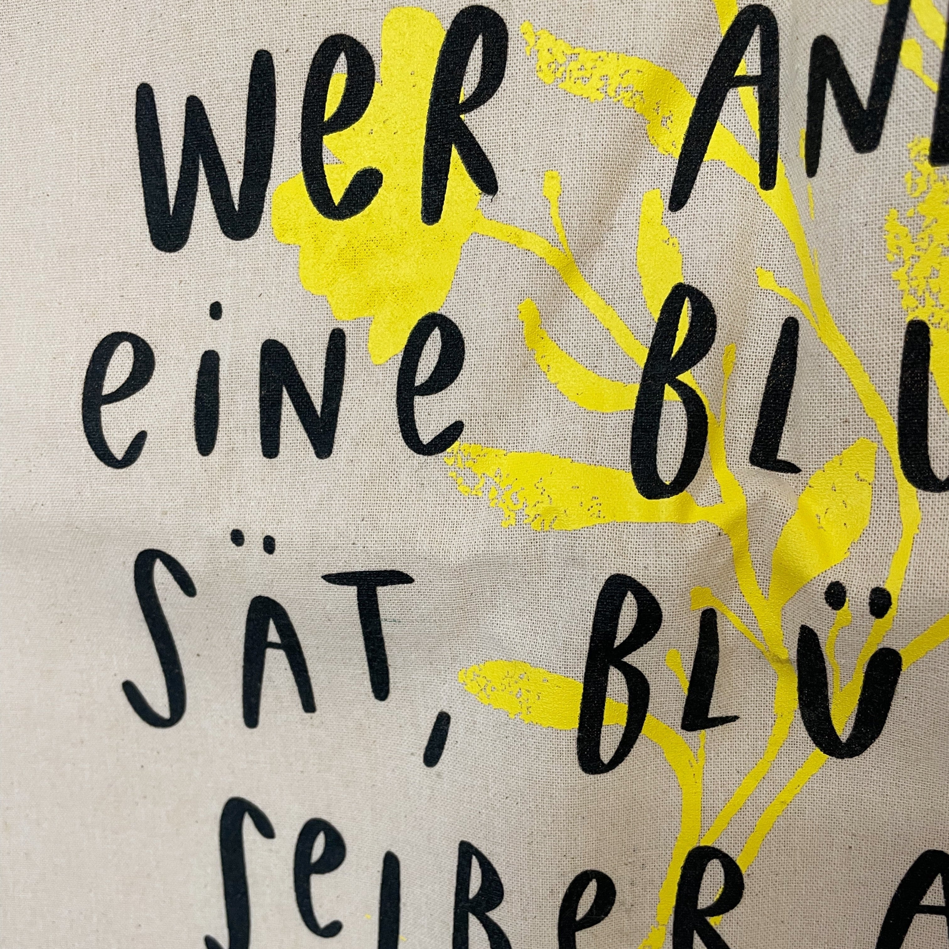 Beutel »Aufblühen«