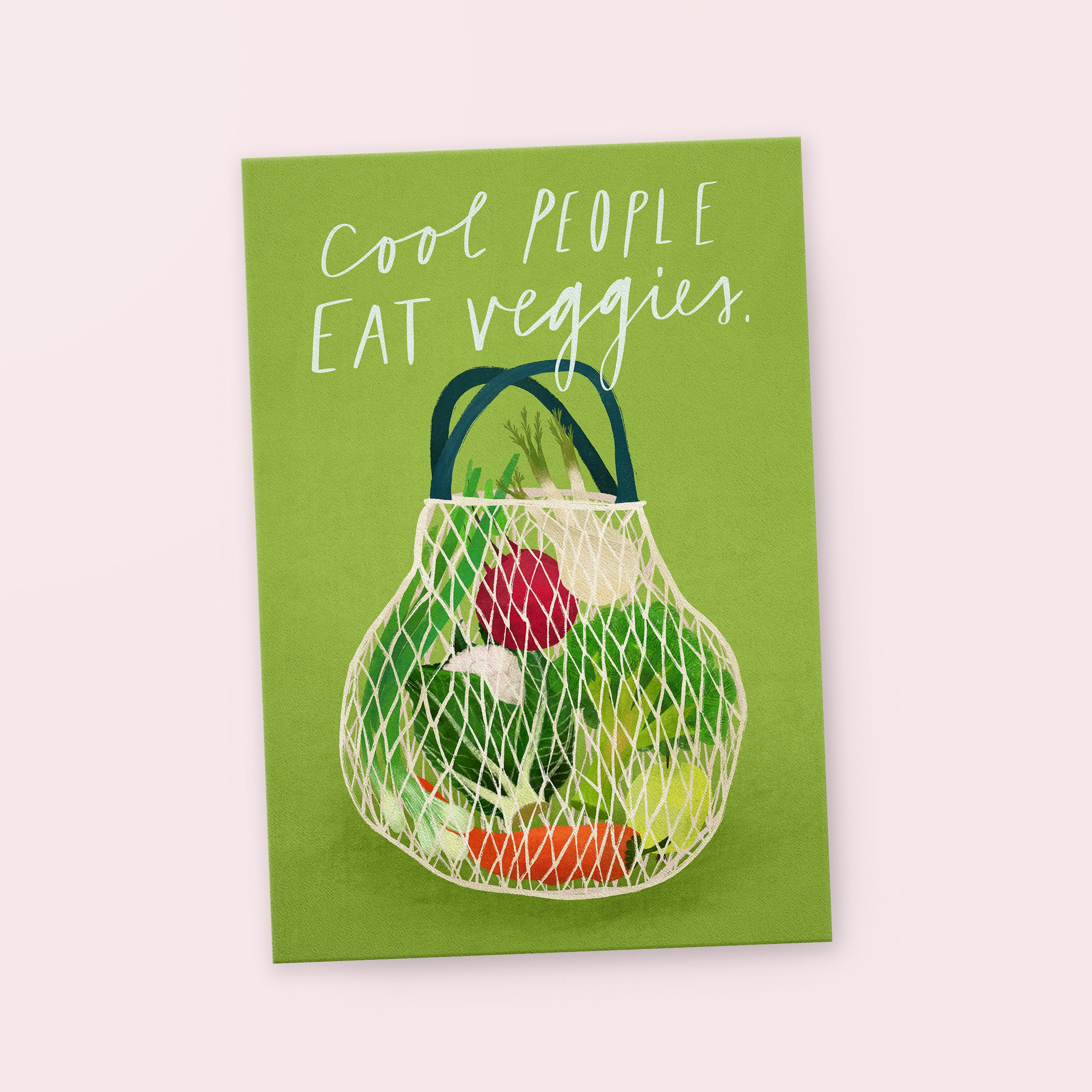 Postcard »Cool Veggies«