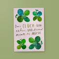 Postcard »Good Luck«
