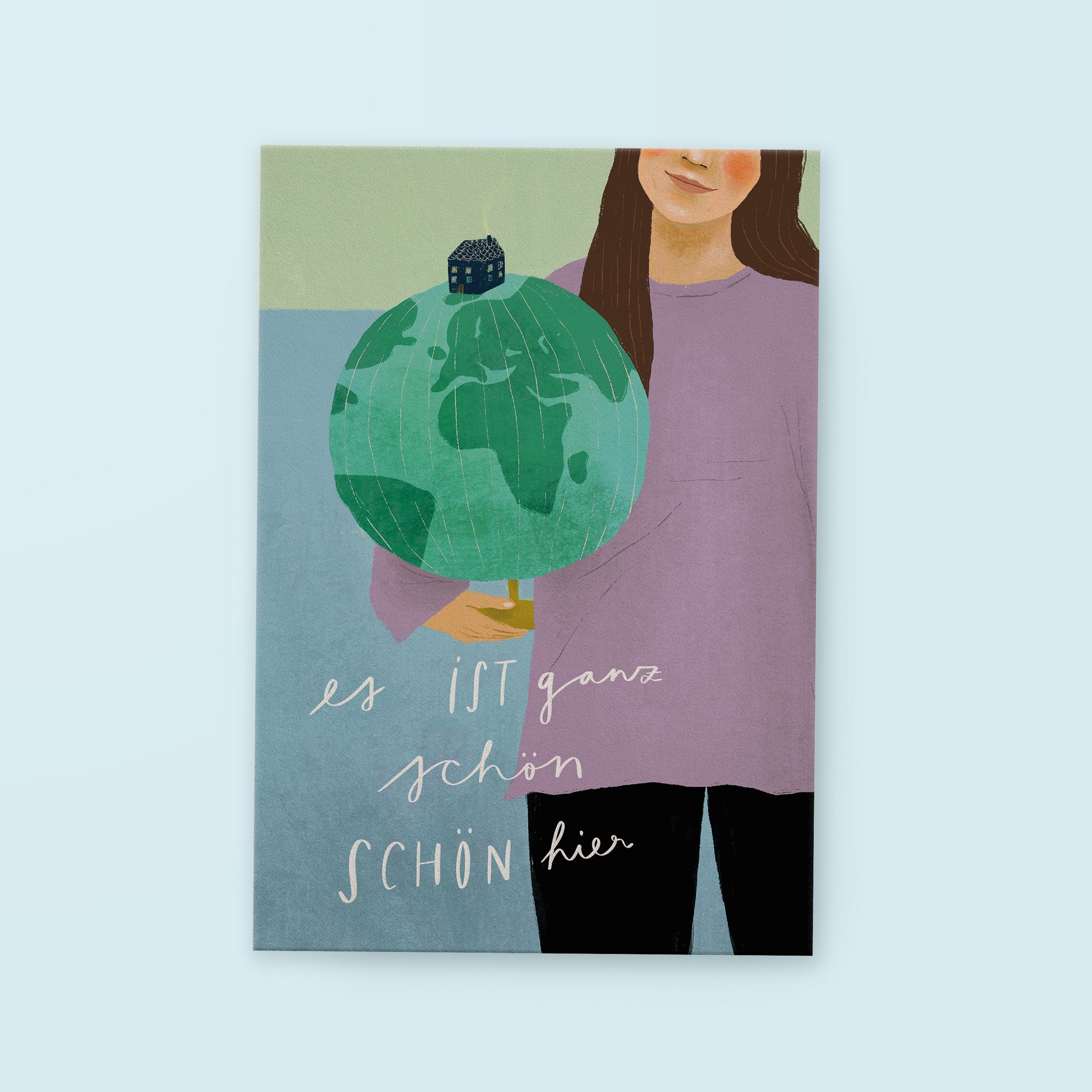 Postcard »Nice Here«