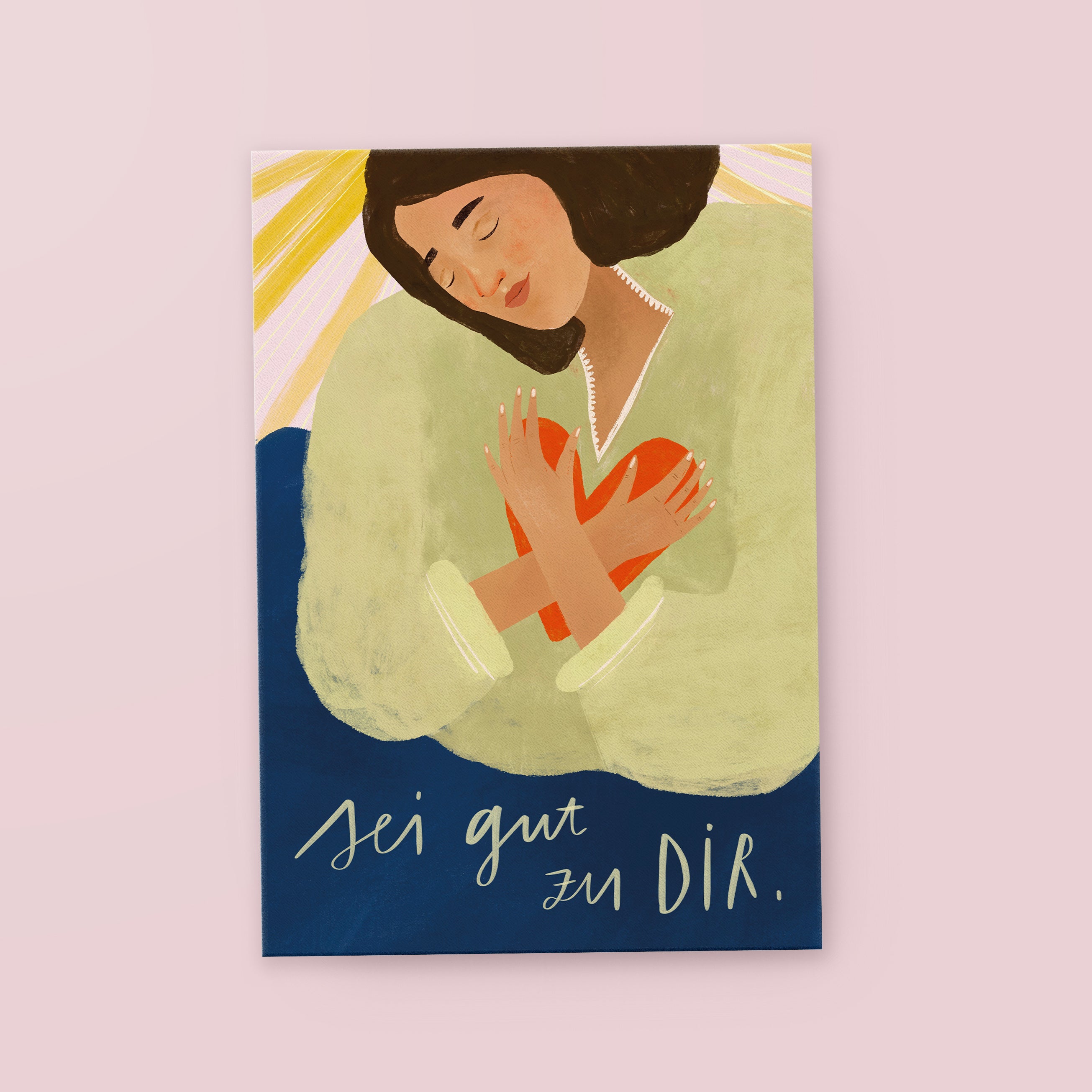 Postkarte »Sei gut zu dir«