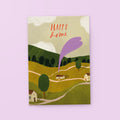 Postcard »Happy Home«