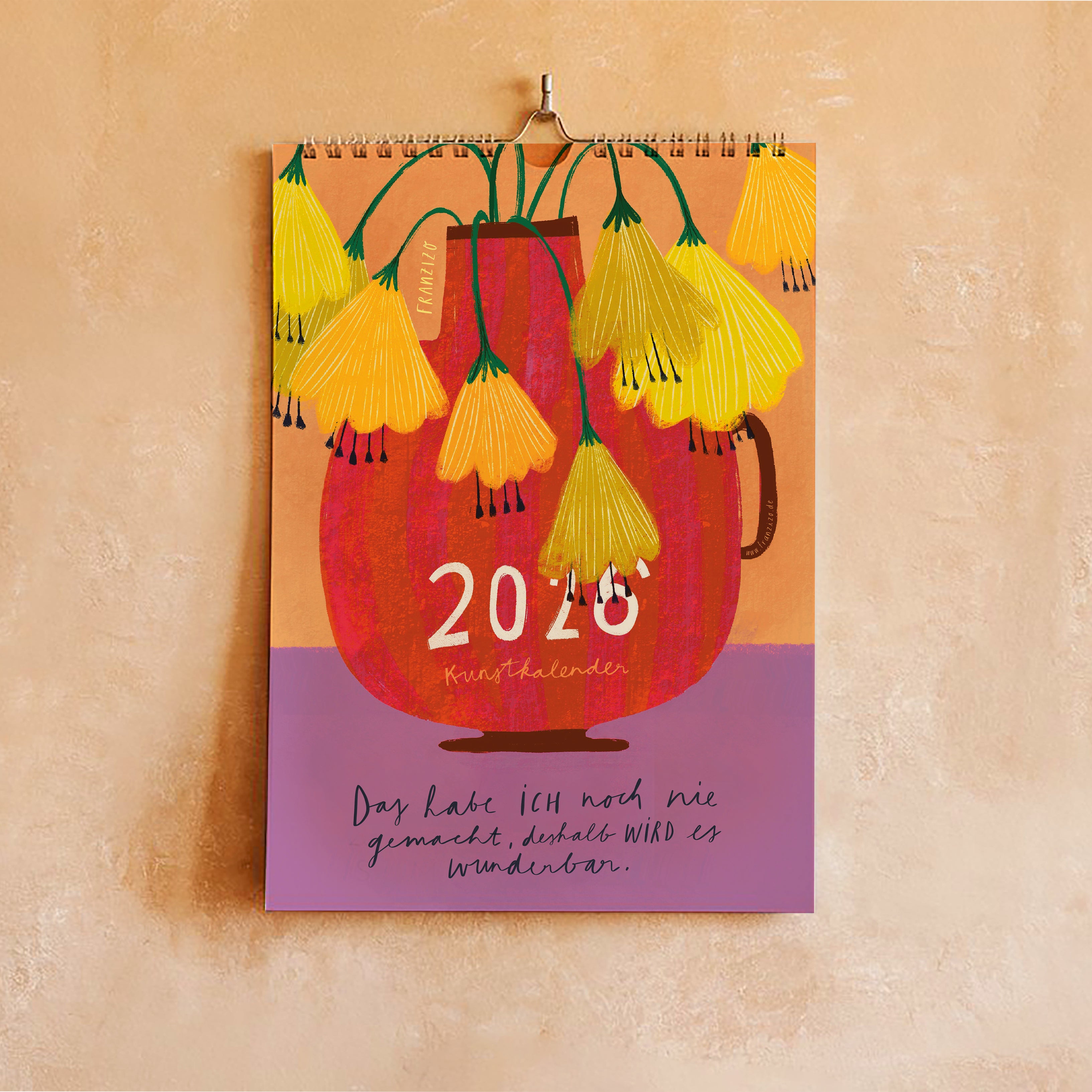 2026 Art Wall Calendar