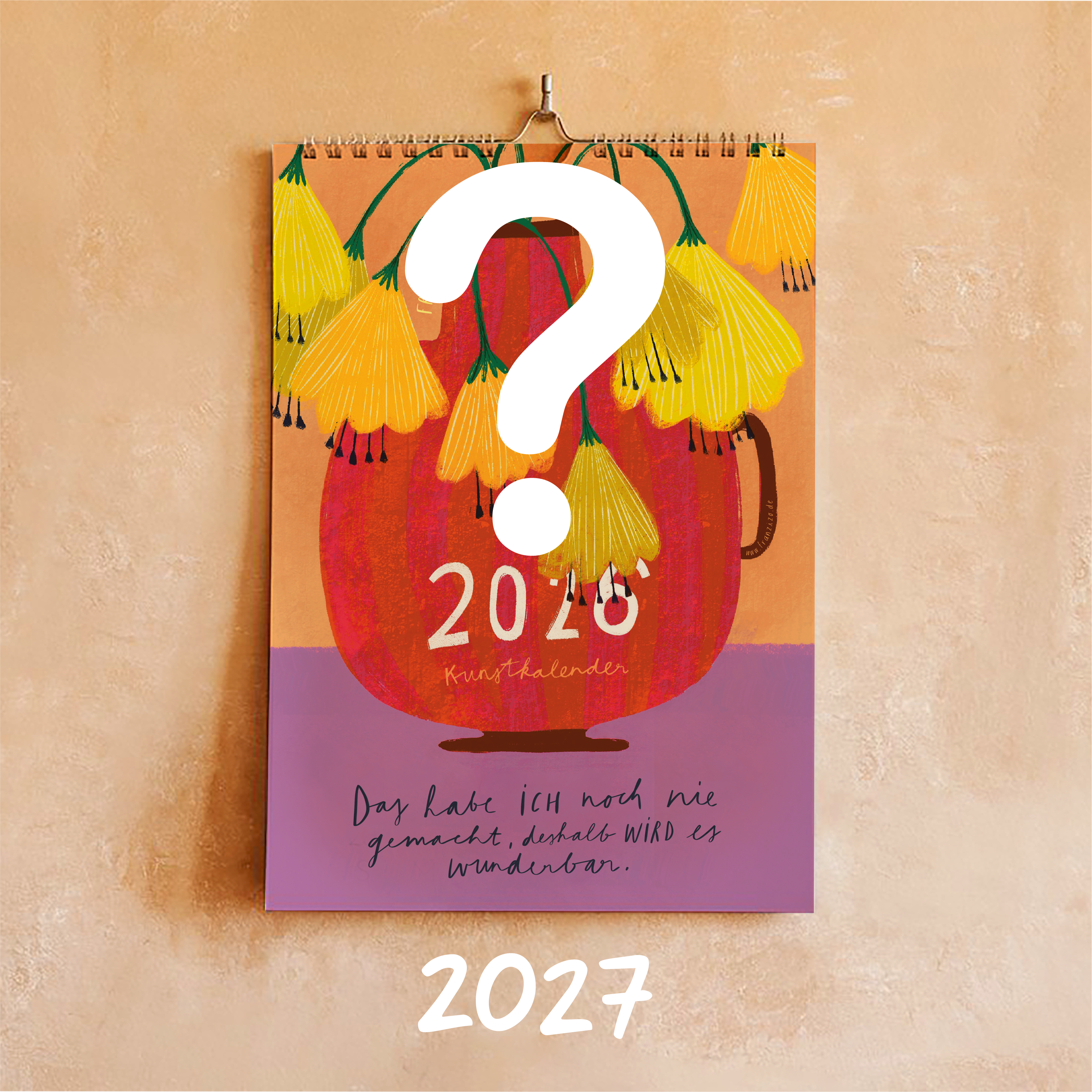 2026 Art Wall Calendar