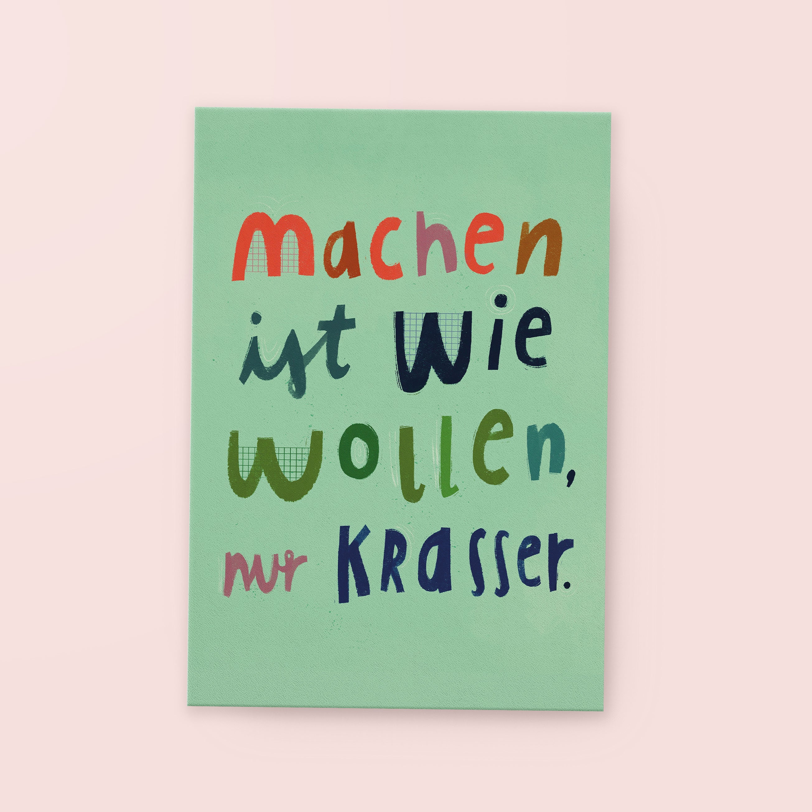 Postcard »Make It Happen«