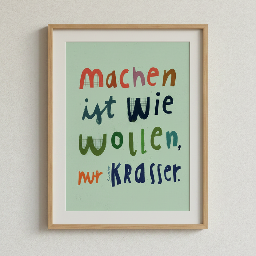 Print A4 "Make"