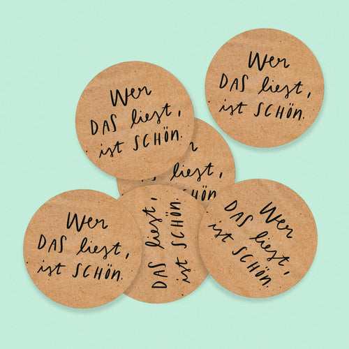 Sticker »Beautiful«