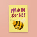 Postcard »Mom to bee«