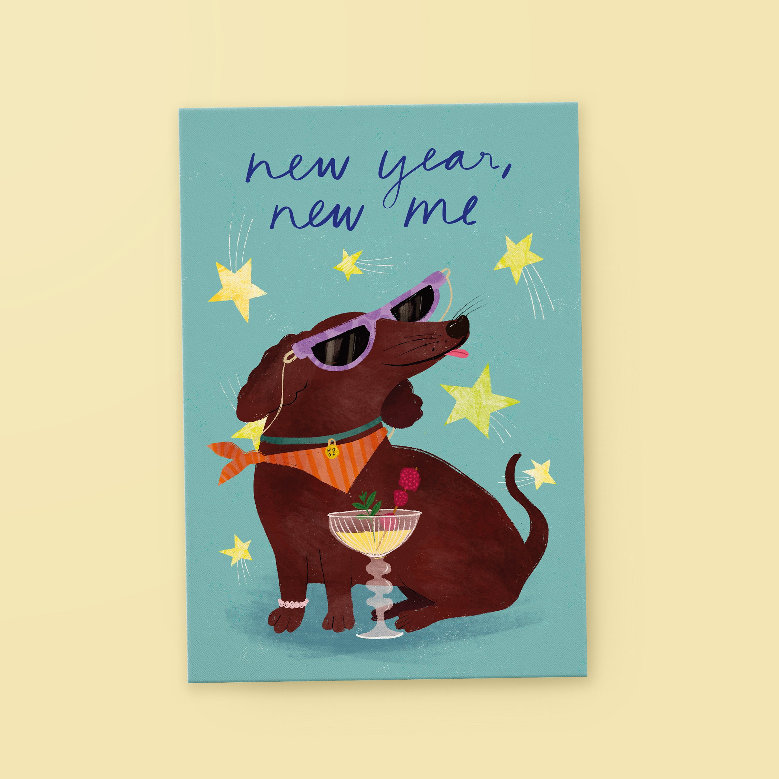 Postkarte »newyearnewme«