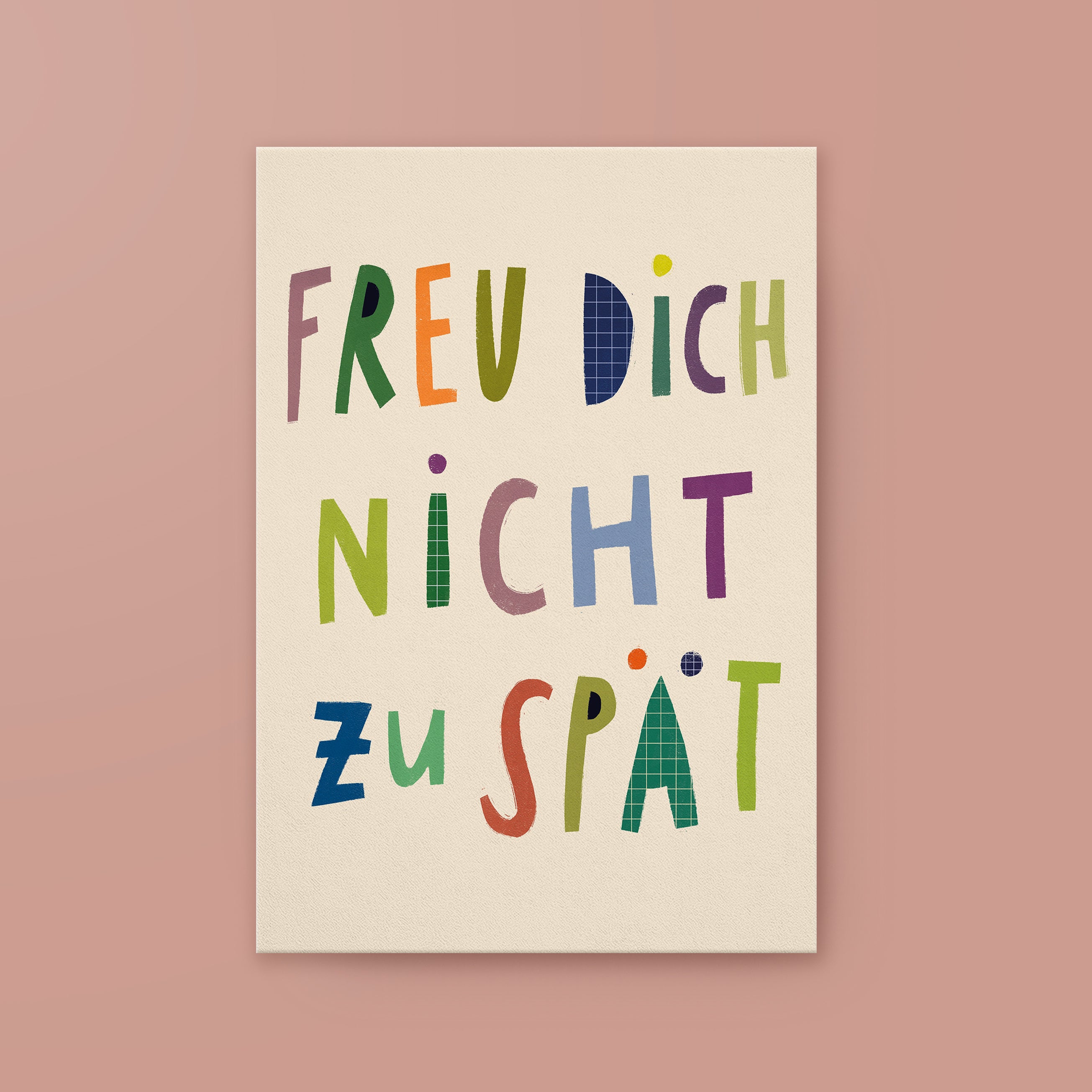 Postkarte »Freude«