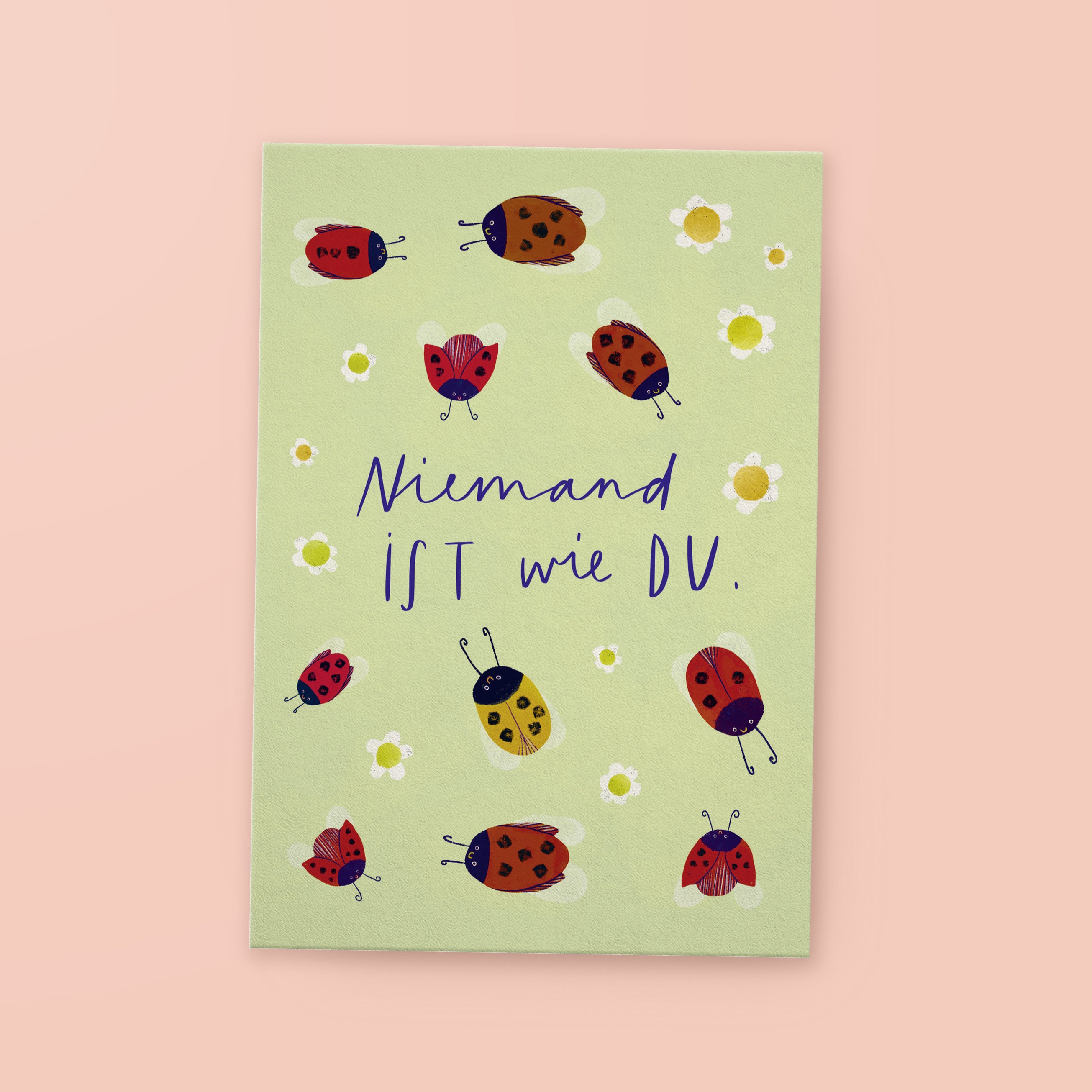 Postcard "Nobody Is Like You"