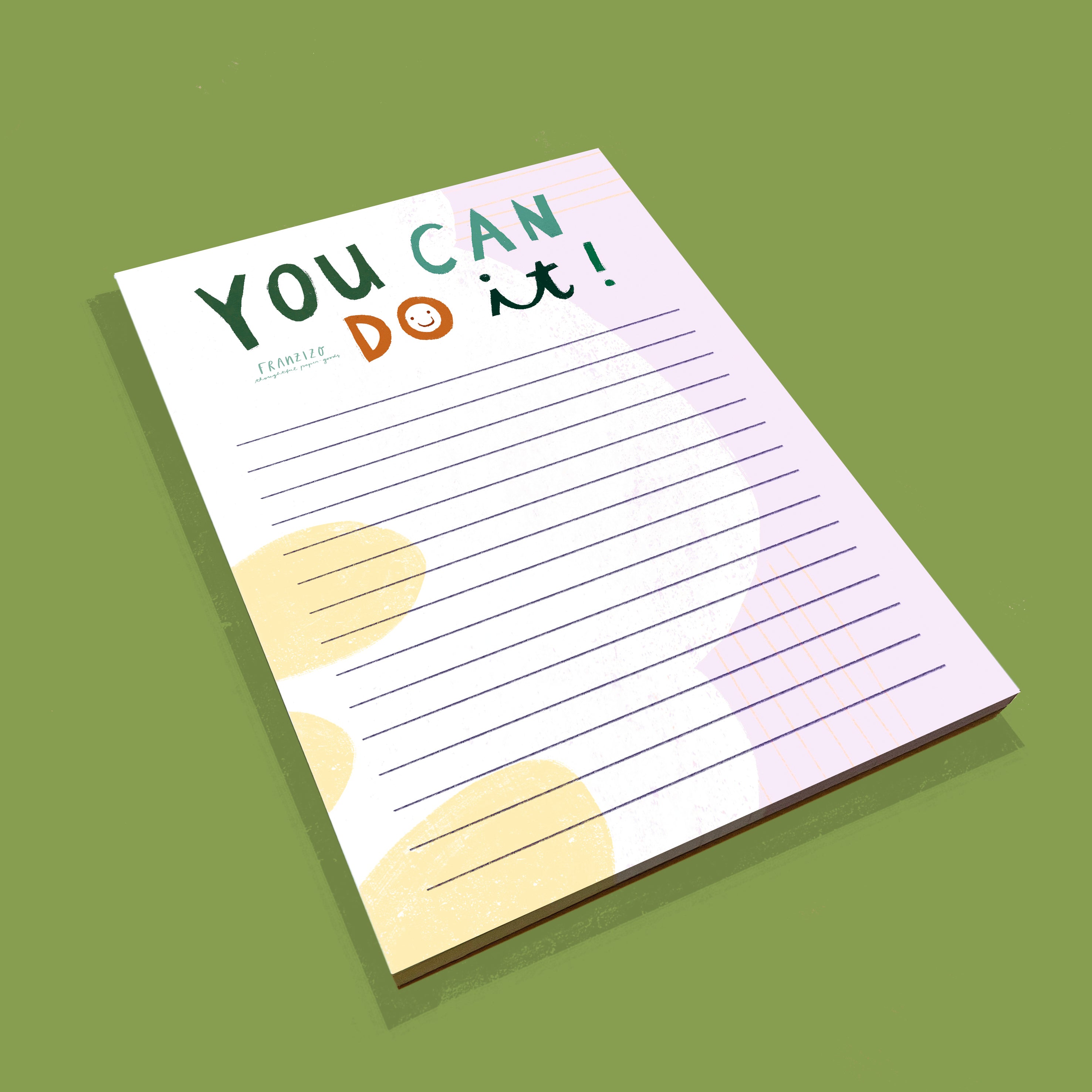 Notizblock »you can do it«