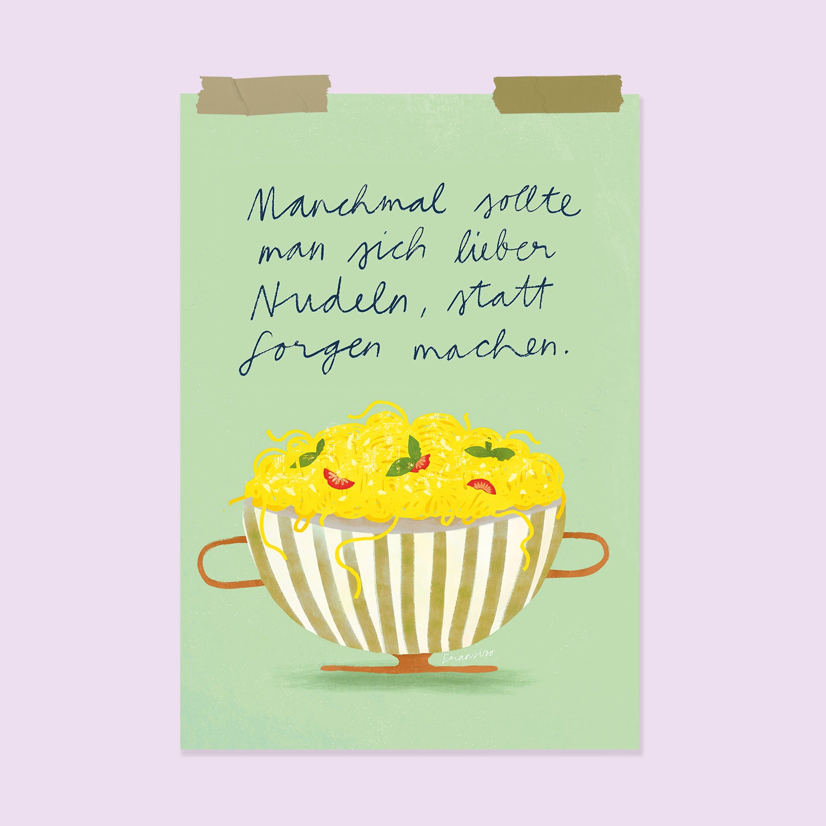 Print A4 "Pasta"