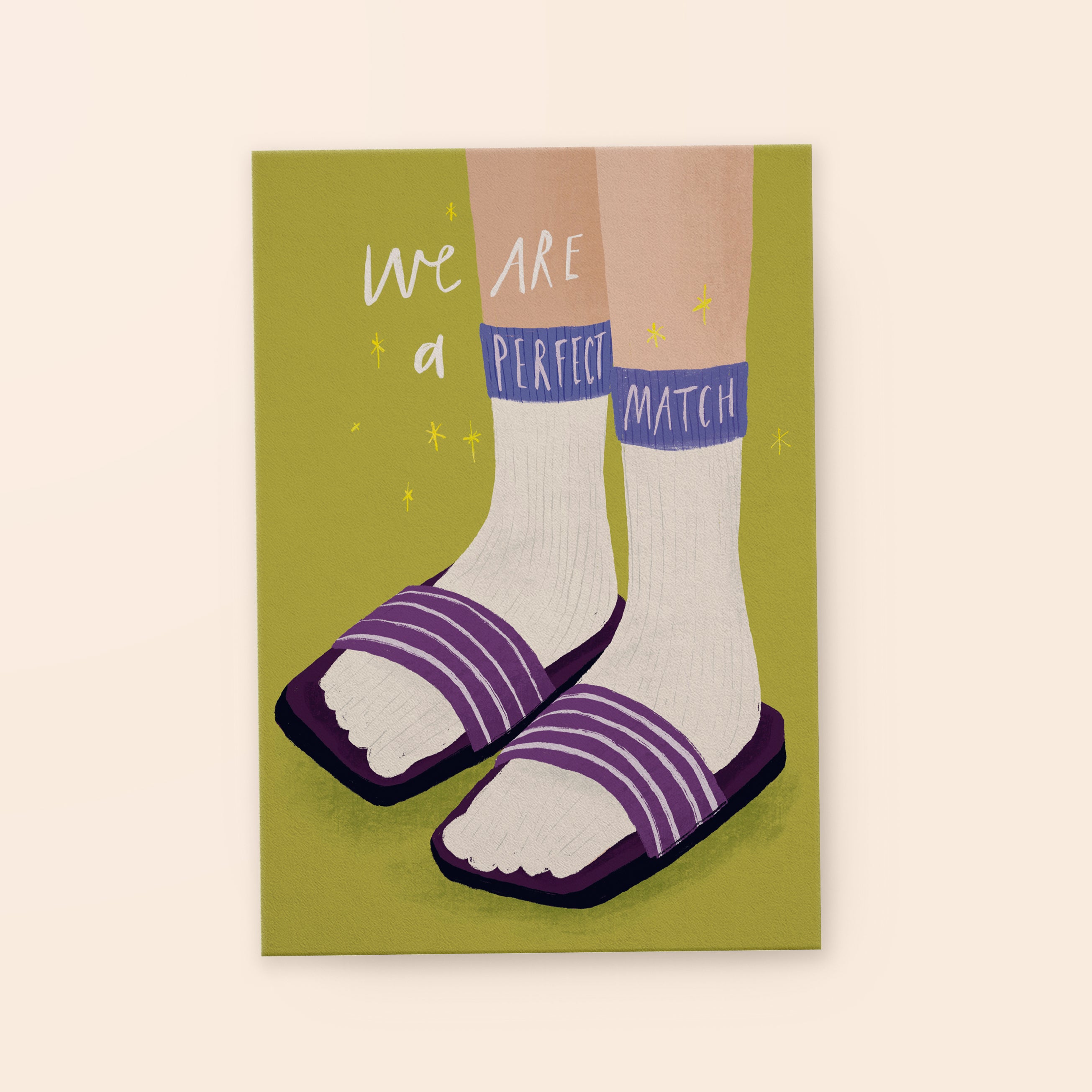 Postcard »Perfect Match«
