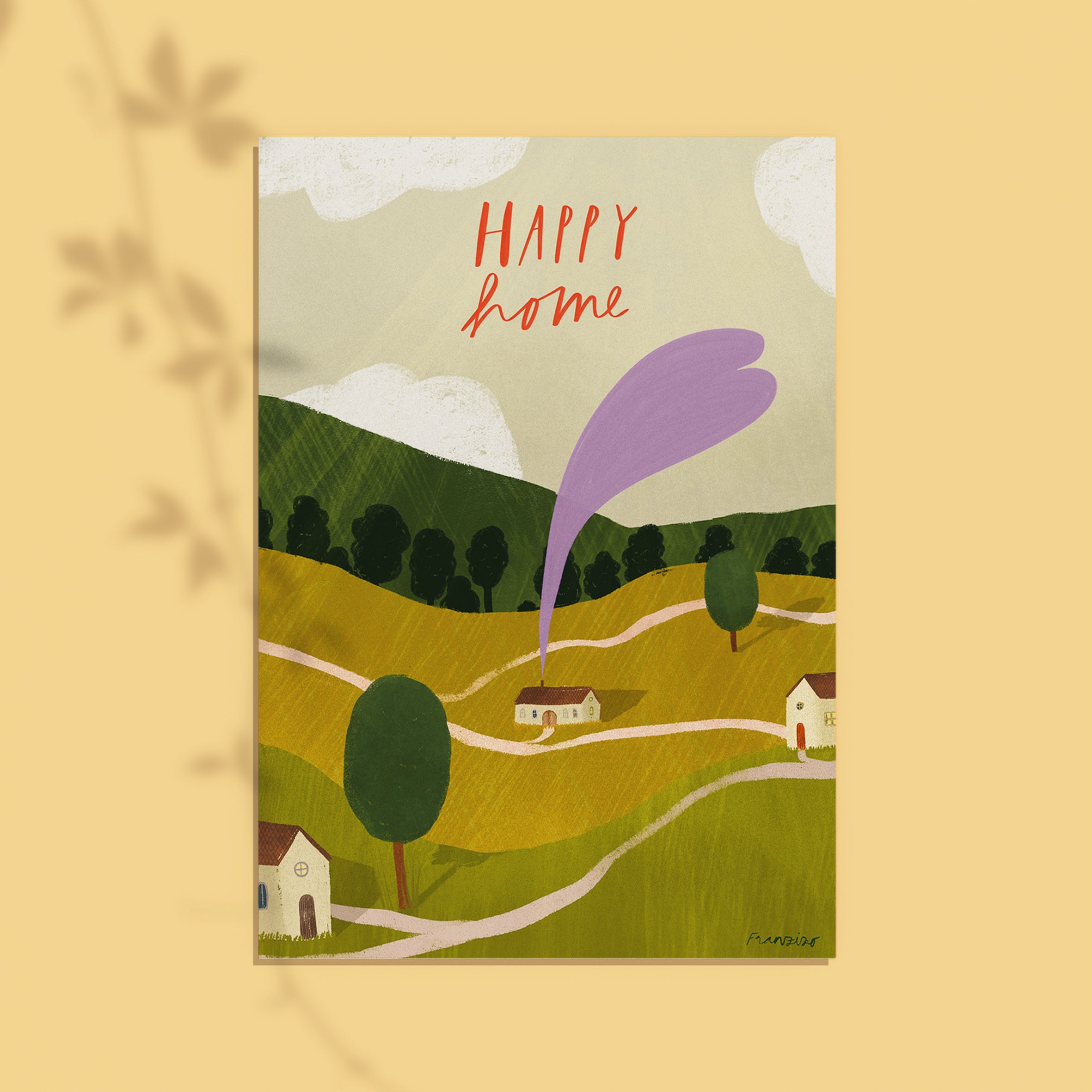 Print A4 »Happy Home«