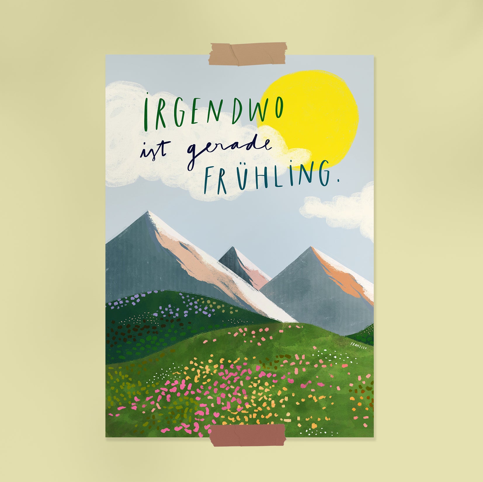 A4 Print "Spring"