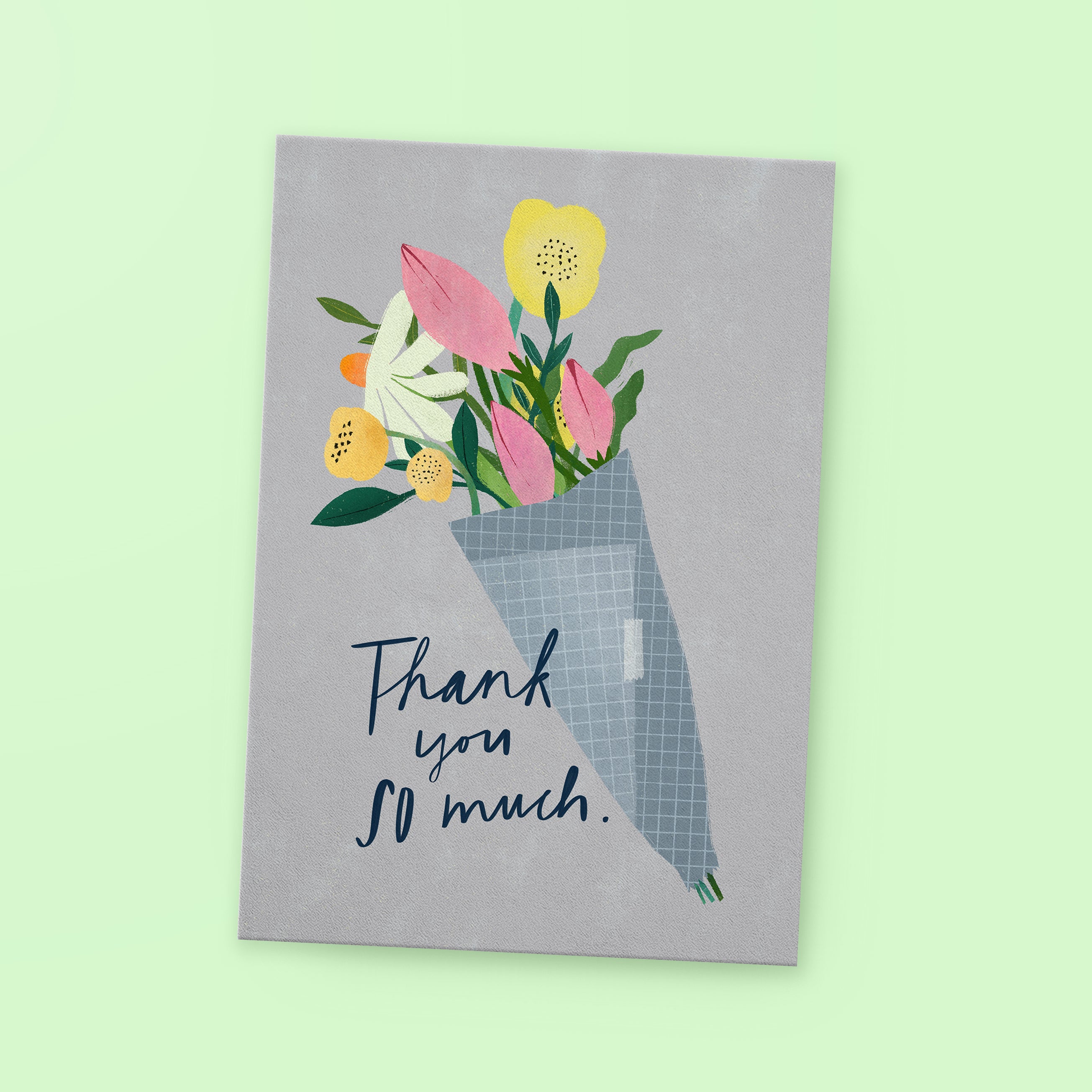 Postcard »Thank you«