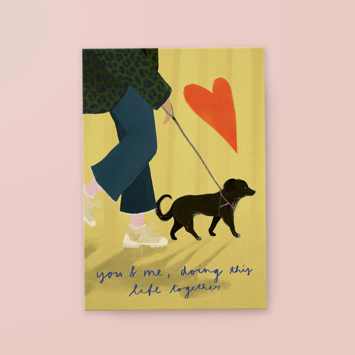Postkarte »you&me«