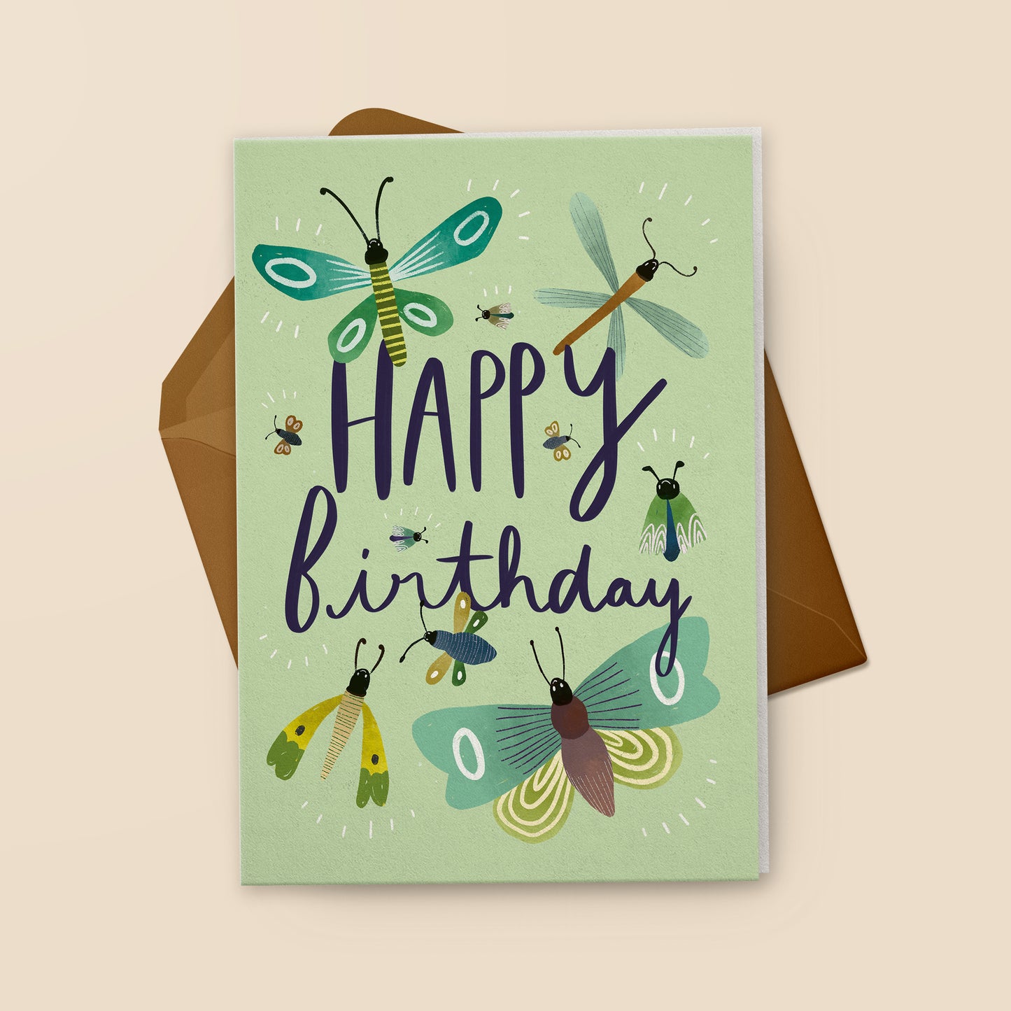 Klappkarte »Birthday« mit Umschlag
